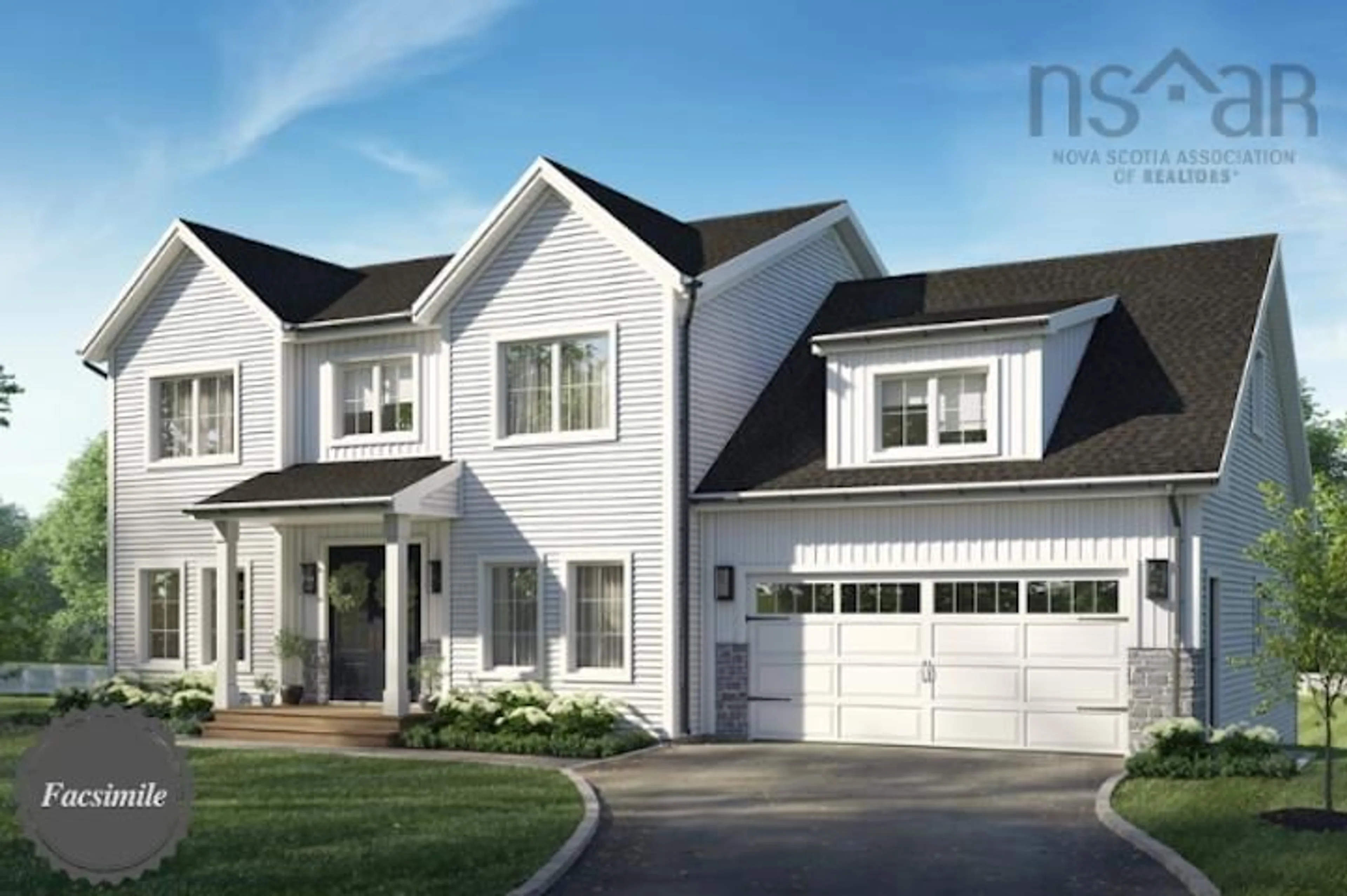 Home with vinyl exterior material, street for 740 Celebration Dr #Lot 748, Fall River Nova Scotia B2T 0X6