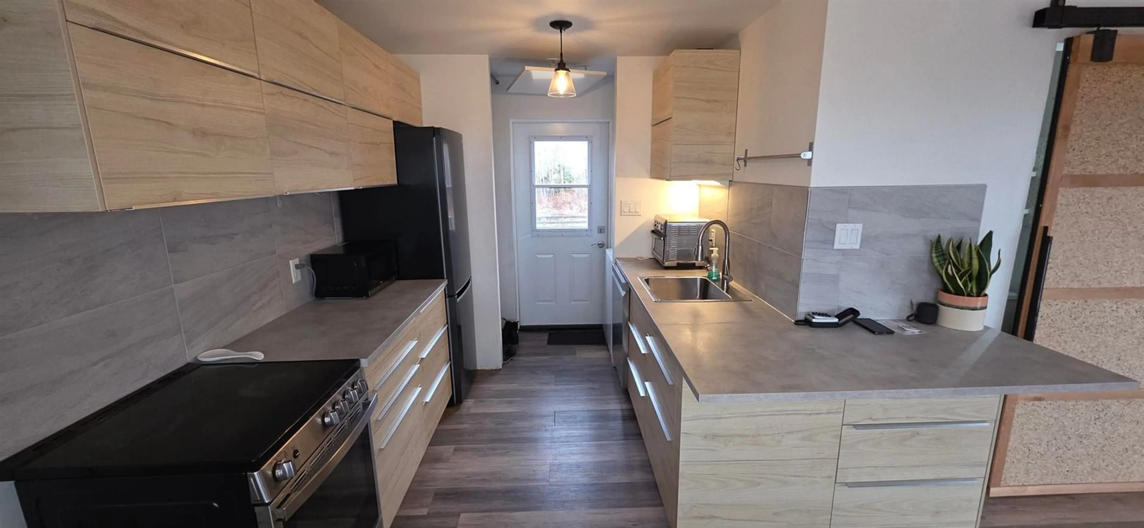 Standard kitchen, wood/laminate floor for 255 Varner Mountain Rd, Nictaux South Nova Scotia B0S 1P0
