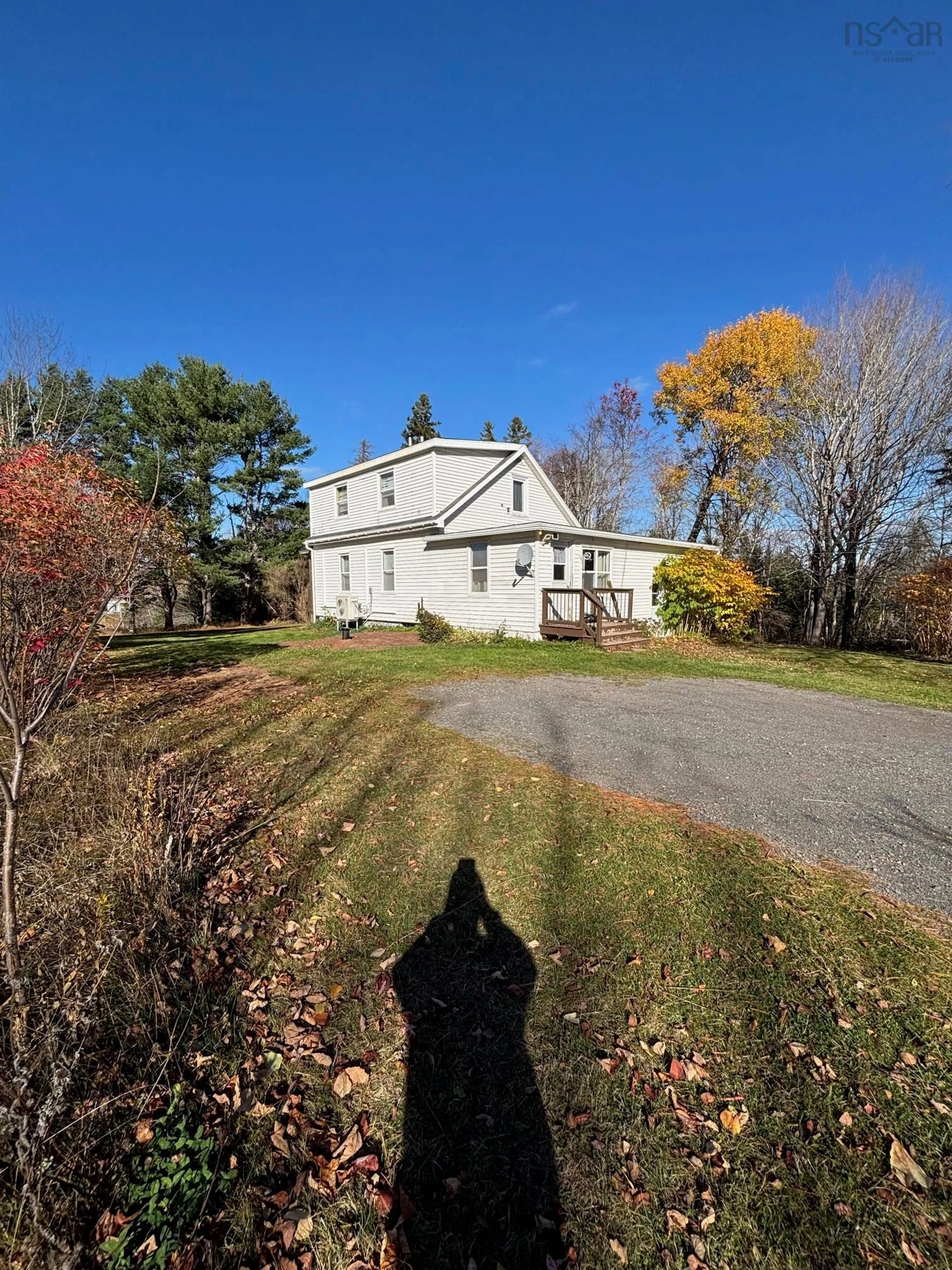 A pic from outside/outdoor area/front of a property/back of a property/a pic from drone, street for 6965 Highway 6 Rd, Three Brooks Nova Scotia B0K 1H0