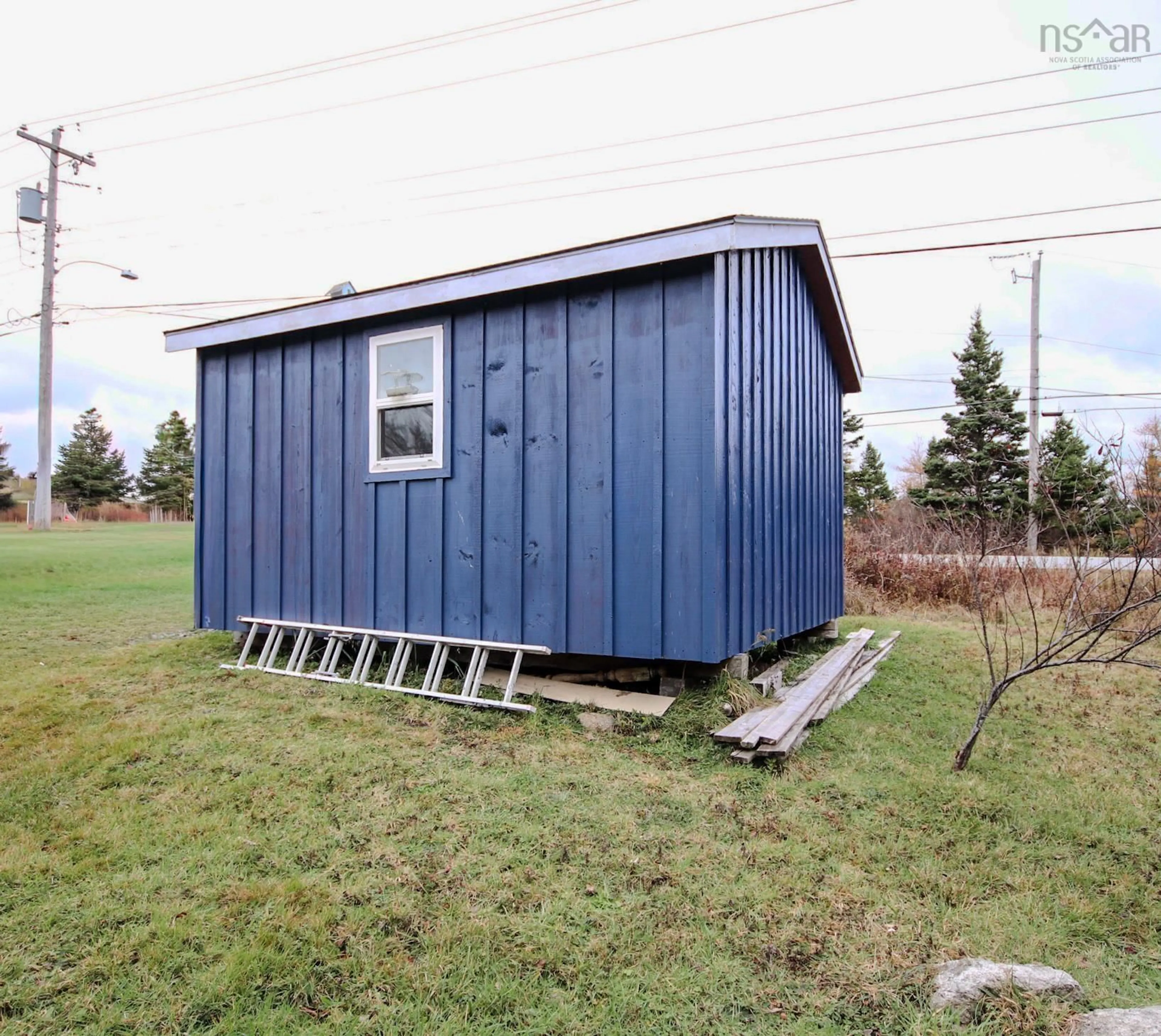 Shed for 1953 Stoney Island Rd, Centreville Nova Scotia B0W 2G0