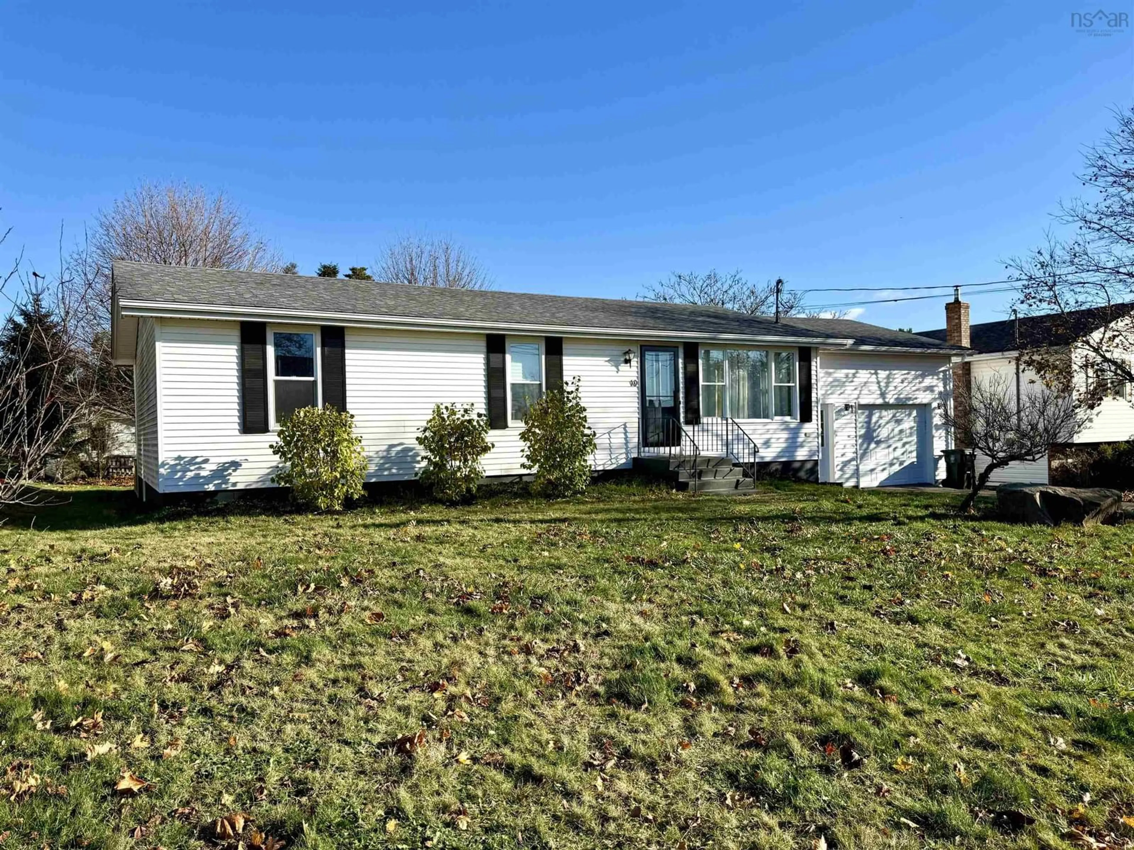 Home with vinyl exterior material, street for 10 Fletcher Dr, Amherst Nova Scotia B4H 4M4