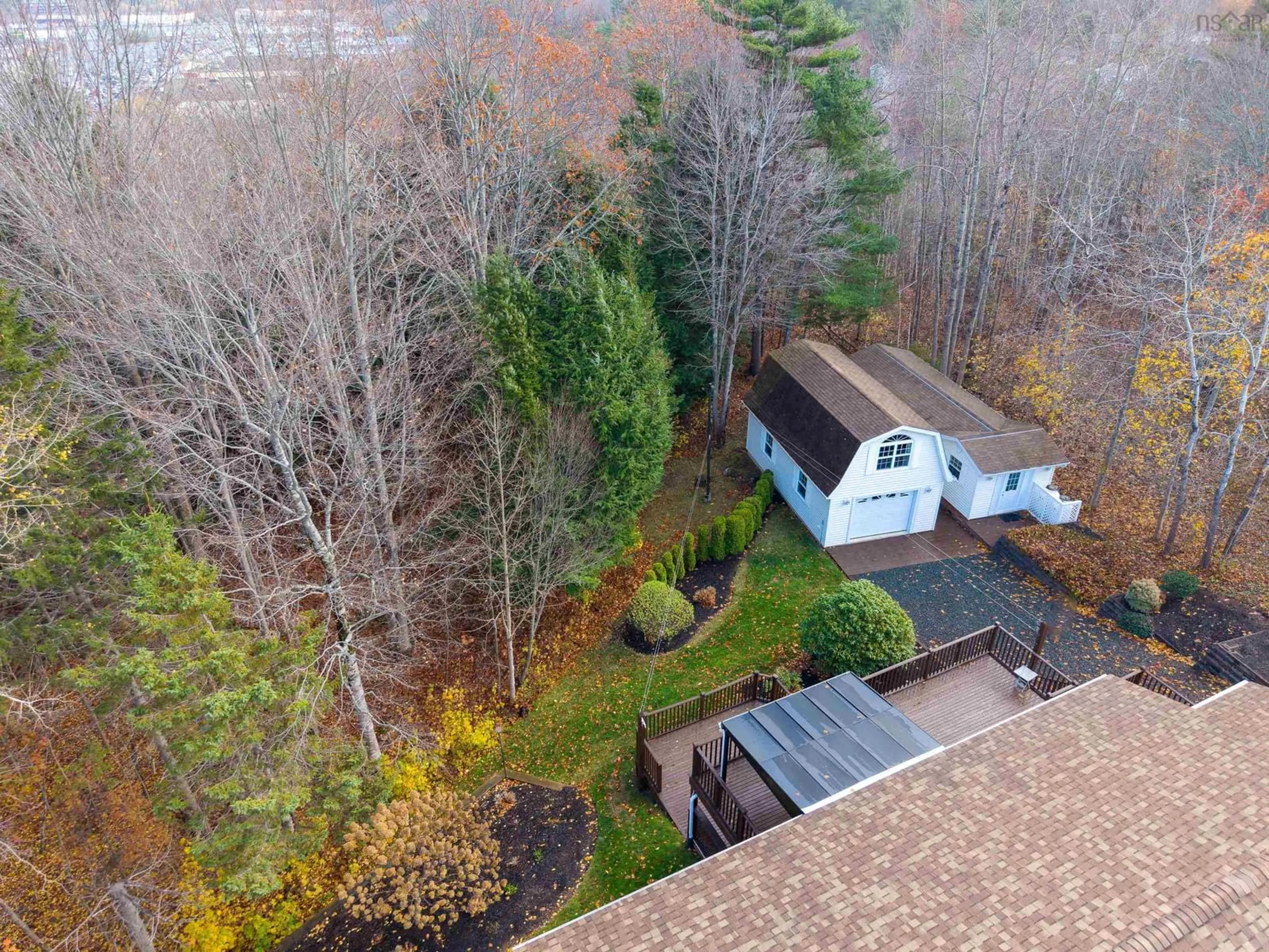 A pic from outside/outdoor area/front of a property/back of a property/a pic from drone, unknown for 29 Evergreen Ave, New Minas Nova Scotia B4N 4J4