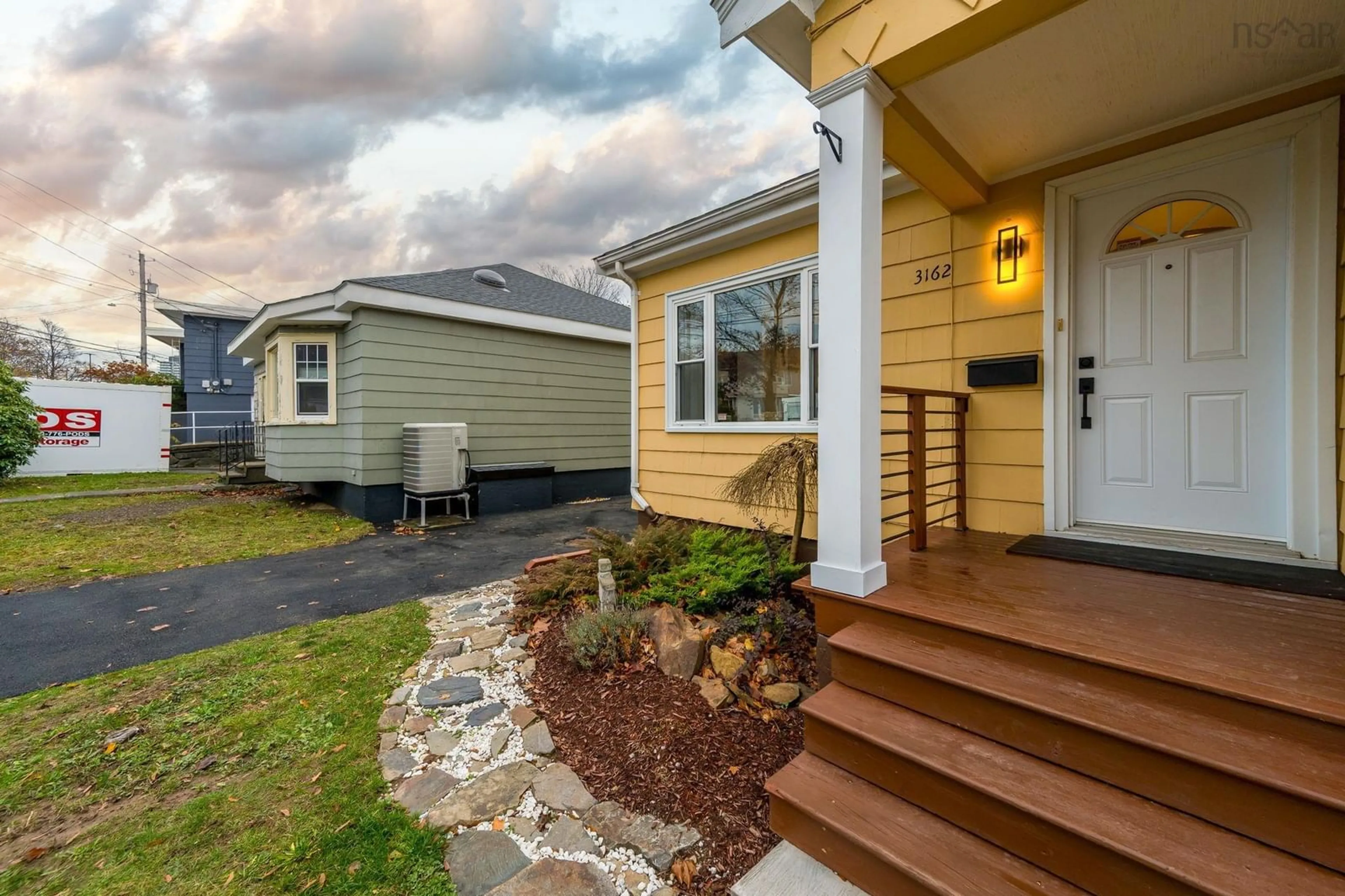 Home with vinyl exterior material, street for 3162 Romans Ave, Halifax Nova Scotia B3L 3W9
