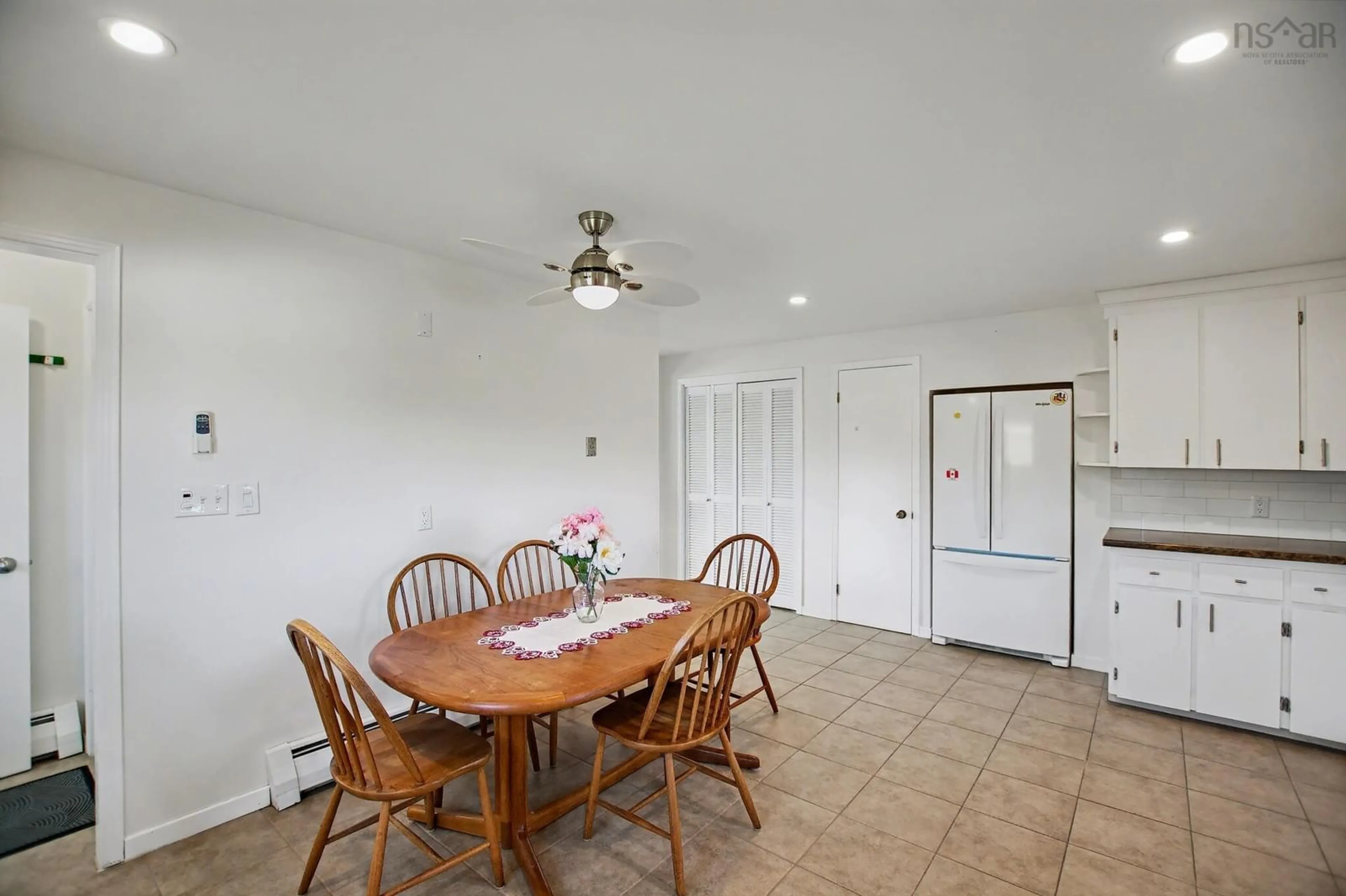 Dining room, ceramic/tile floor for 51 Surette Rd, Wedgeport Nova Scotia B0W 3P0