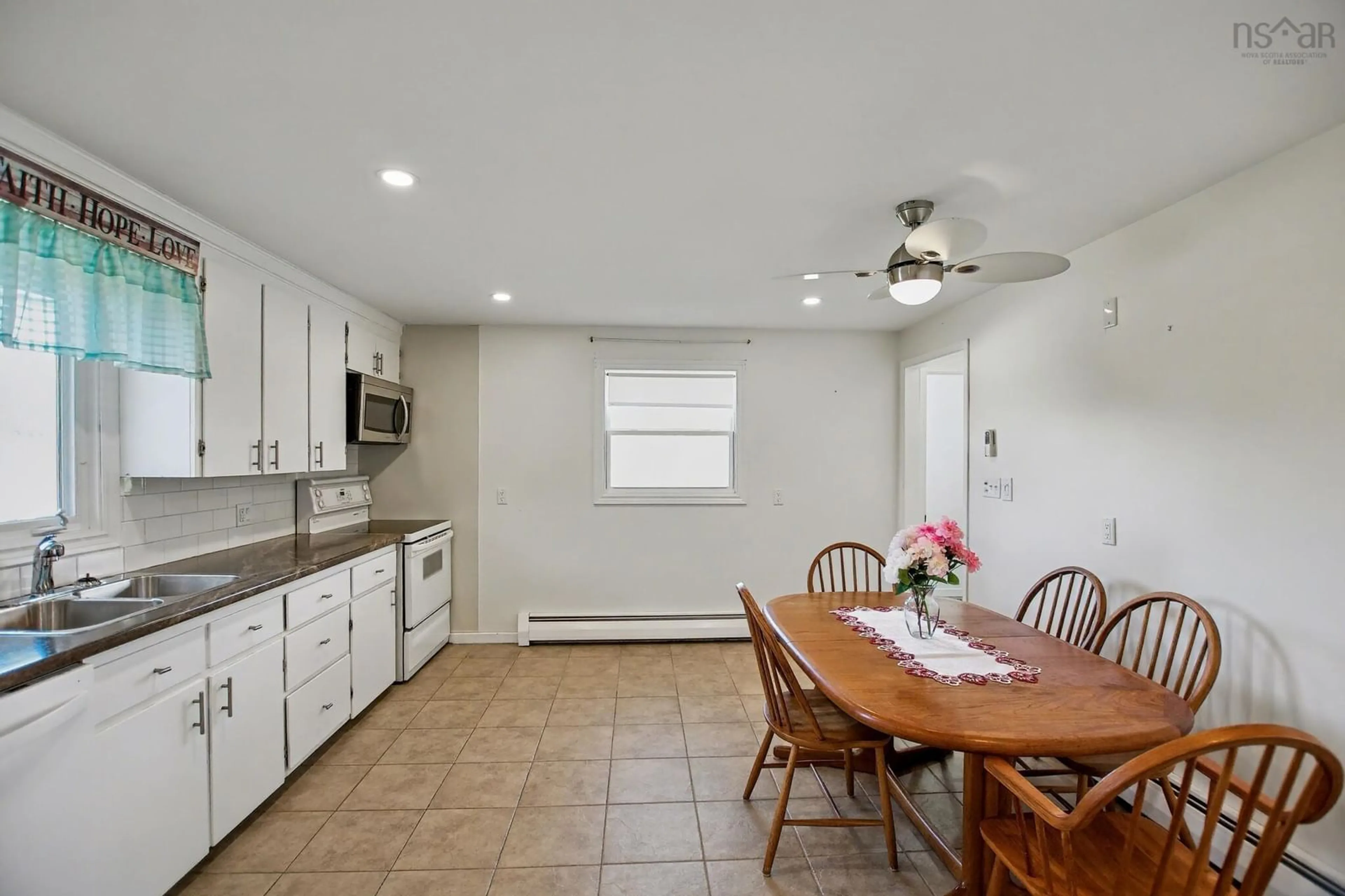 Standard kitchen, ceramic/tile floor for 51 Surette Rd, Wedgeport Nova Scotia B0W 3P0