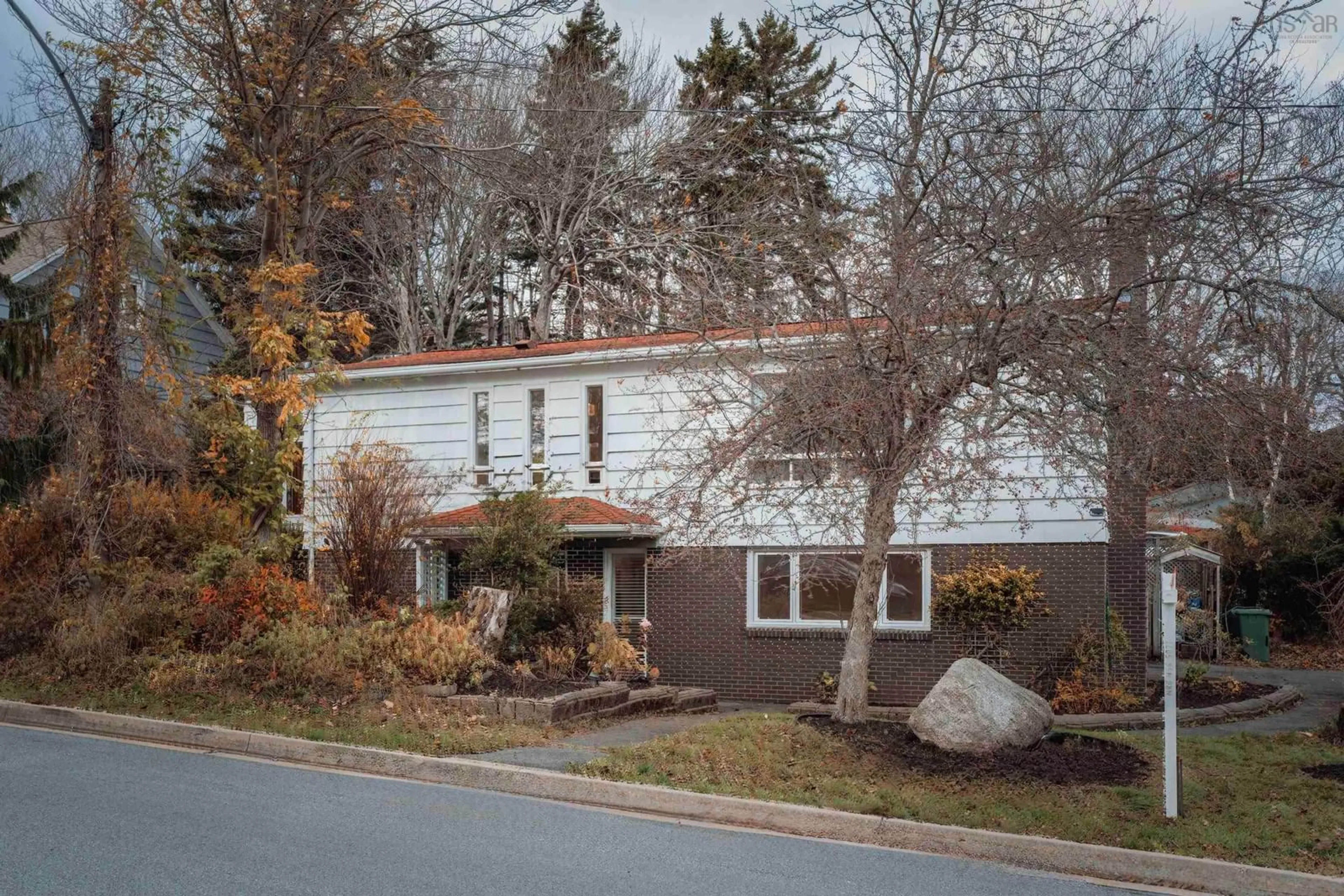 Home with vinyl exterior material, street for 29 Scarlet Rd, Halifax Nova Scotia B3M 1L2