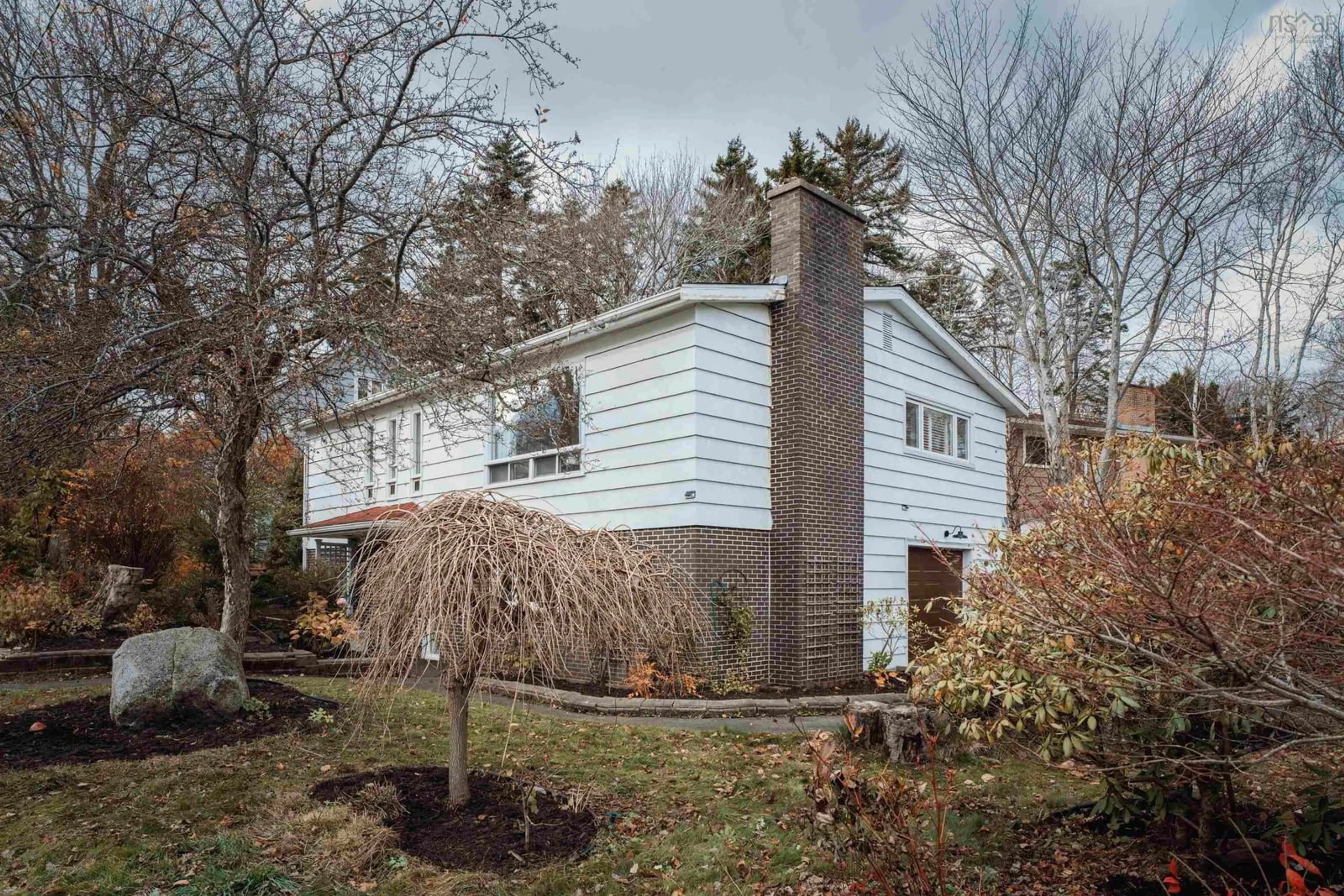 Home with vinyl exterior material, street for 29 Scarlet Rd, Halifax Nova Scotia B3M 1L2