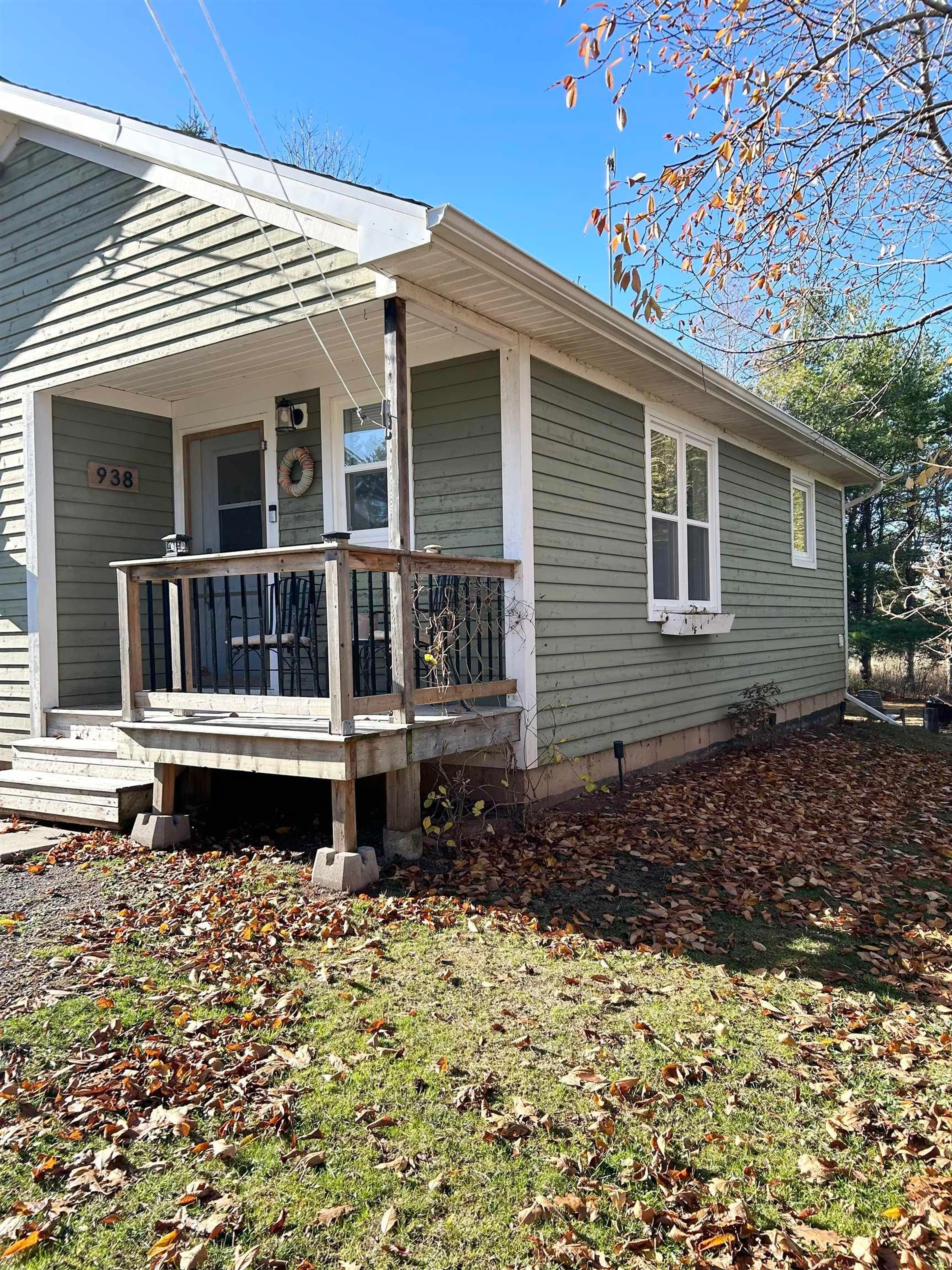 Home with vinyl exterior material, street for 938 Highway 6, Bayhead Nova Scotia B0K 1V0