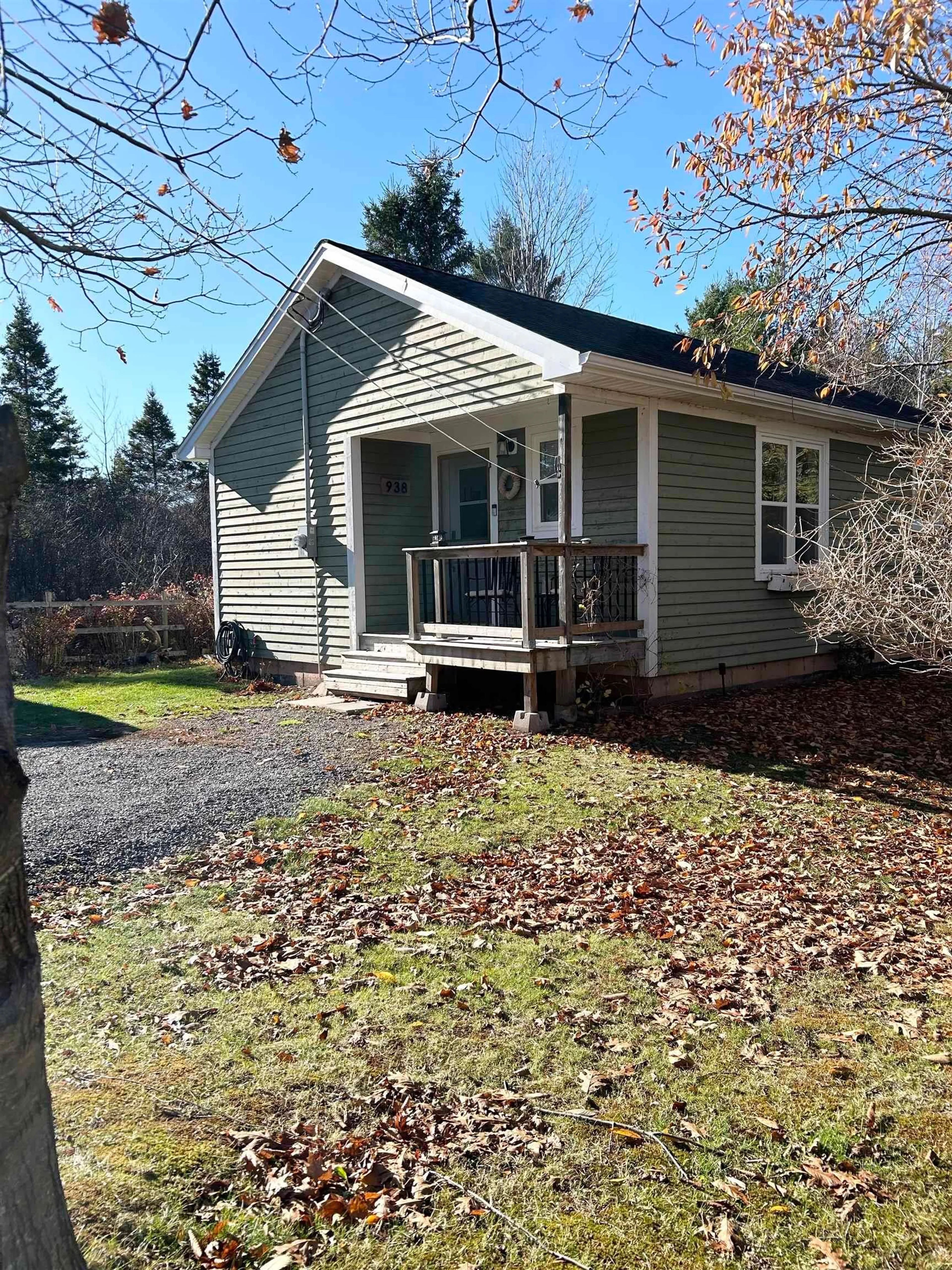 Home with vinyl exterior material, street for 938 Highway 6, Bayhead Nova Scotia B0K 1V0