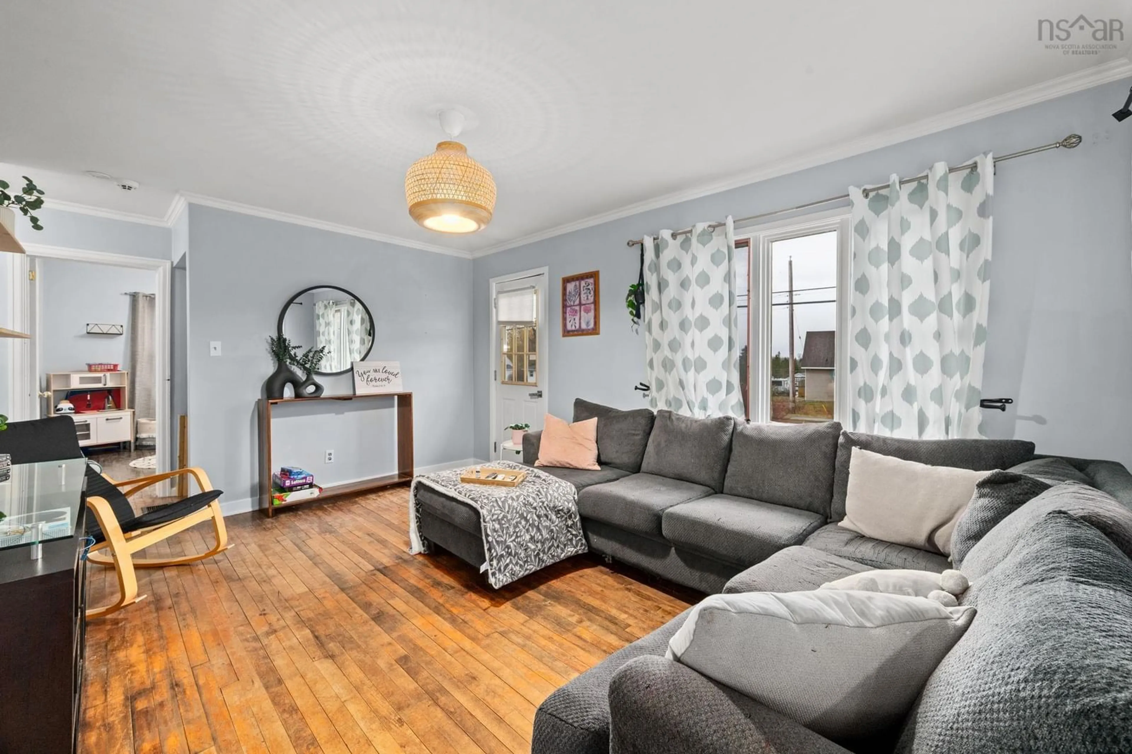 Living room with furniture, unknown for 13935 Highway 1, Hants Border Nova Scotia B0P 1P0