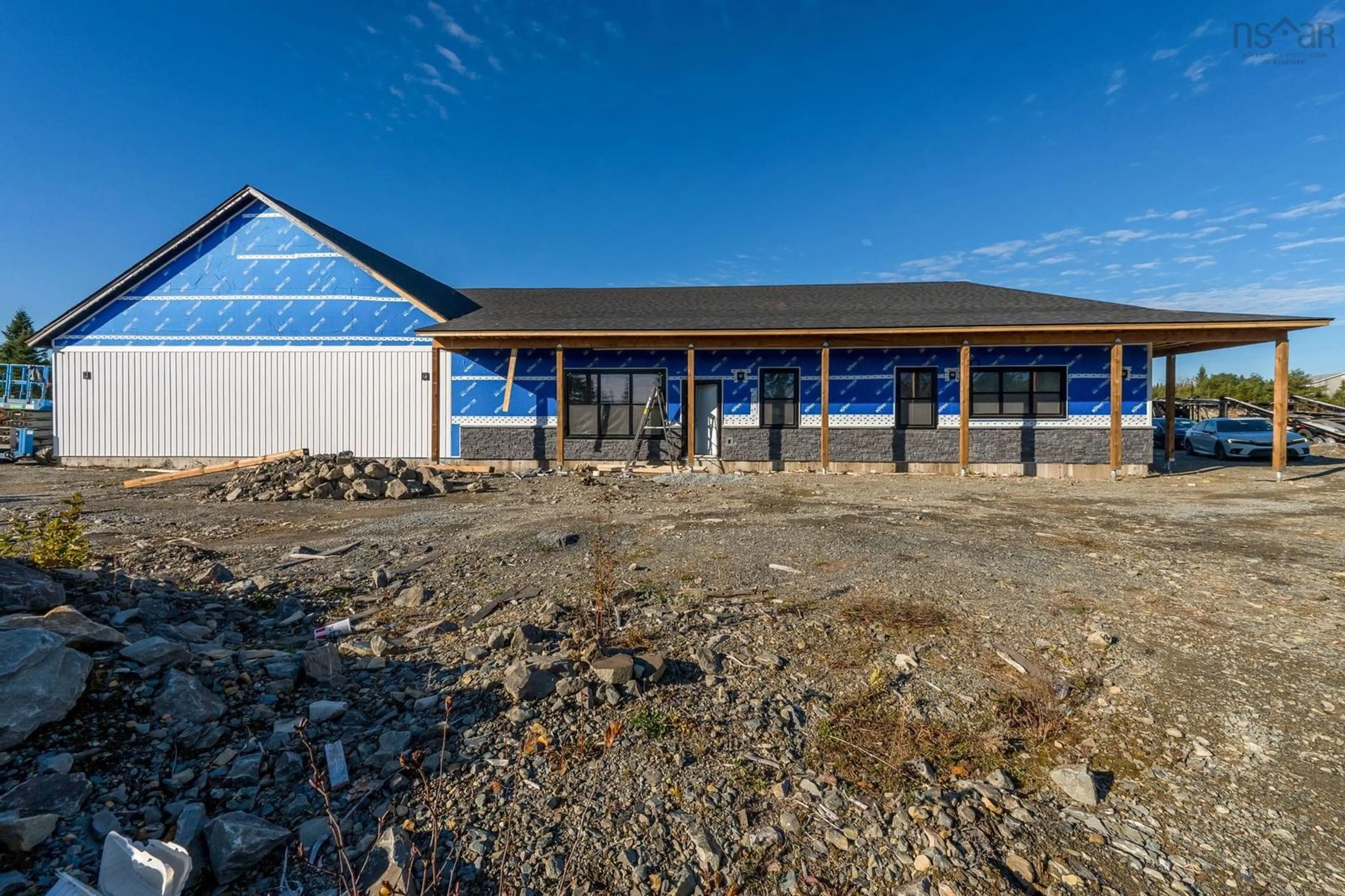 A pic from outside/outdoor area/front of a property/back of a property/a pic from drone, building for 35 George Cyril Dr, Halifax Nova Scotia B2Z 1E2