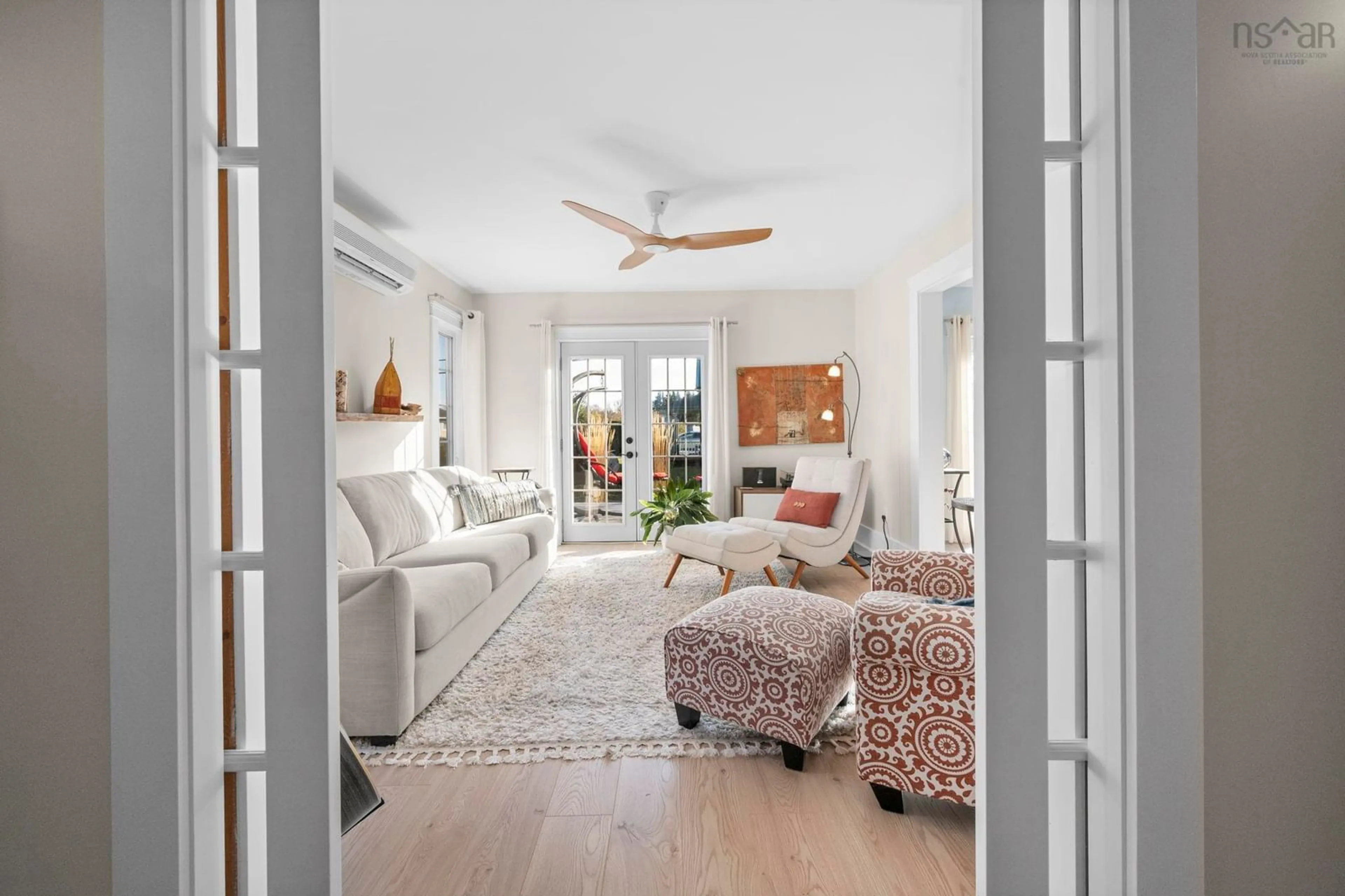 Living room with furniture, unknown for 24 Station Rd, Western Shore Nova Scotia B0J 3M0