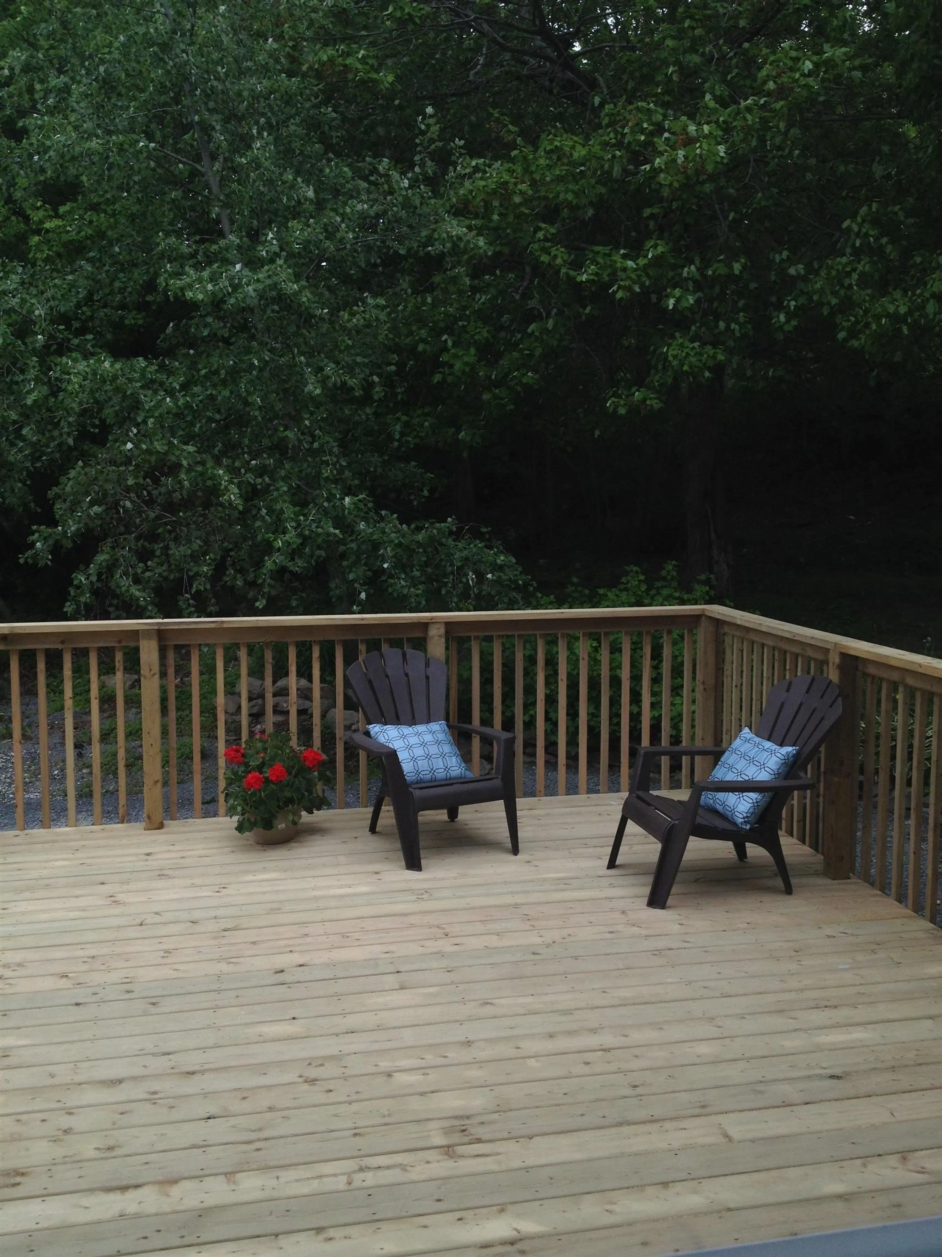 Patio, forest/trees view for 29 & 31 Caledonia Rd, Dartmouth Nova Scotia B2X 1K7