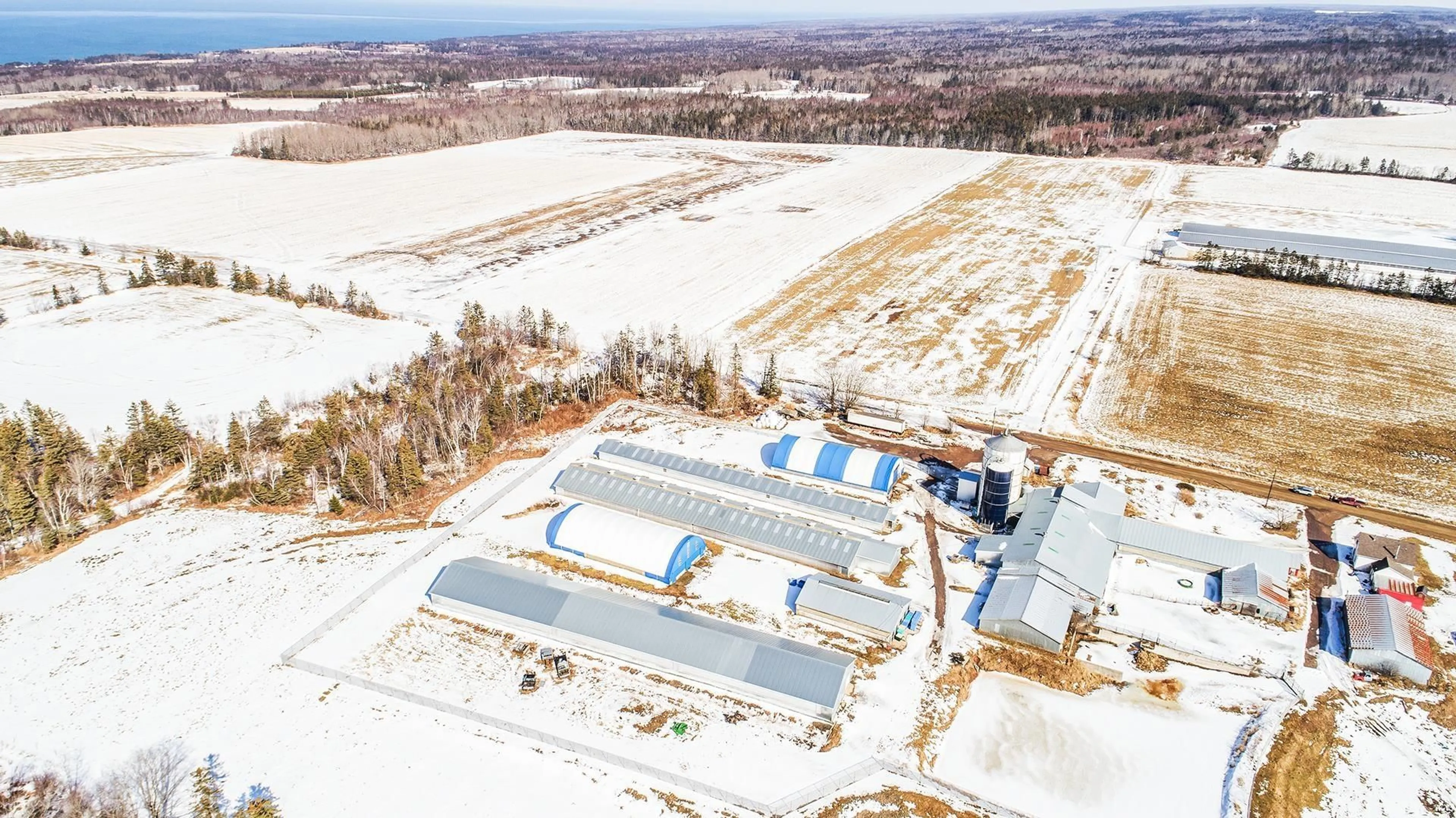 A pic from outside/outdoor area/front of a property/back of a property/a pic from drone, building for 1871 Dodge Rd, Forest Glade Nova Scotia B0P 1R0