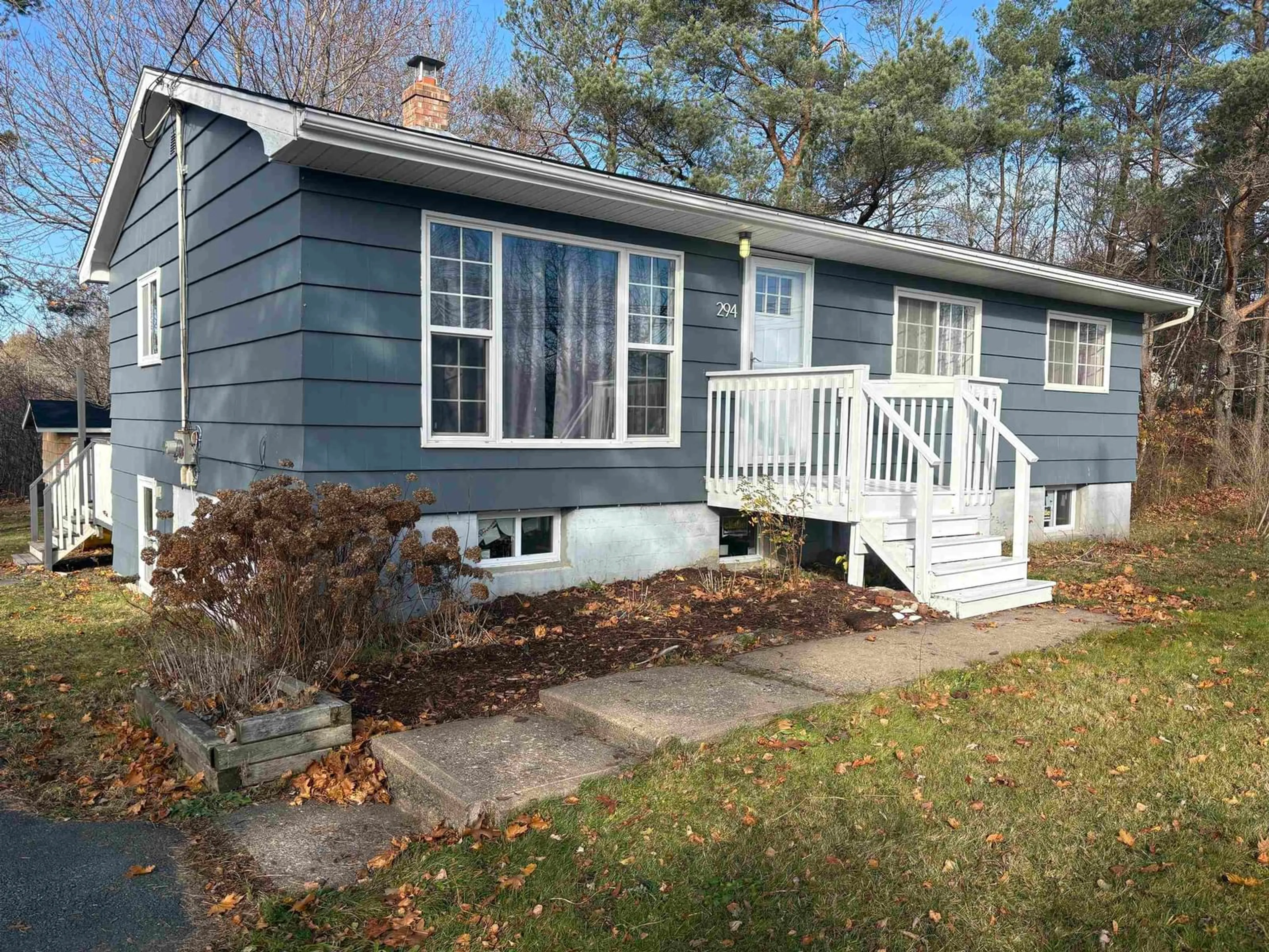 Home with vinyl exterior material, street for 294 Beaver Bank Rd, Beaver Bank Nova Scotia B4E 1K2