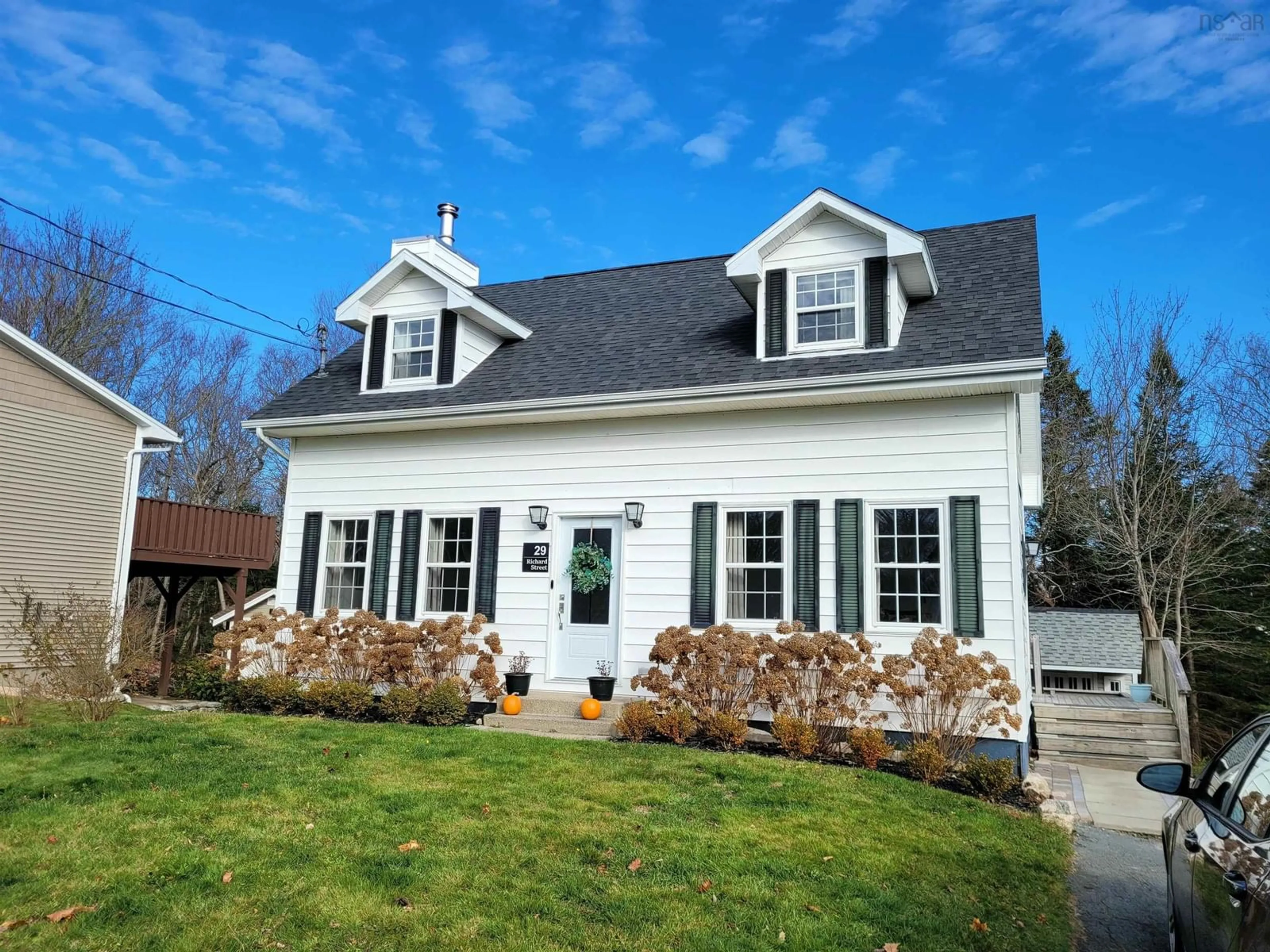 Home with vinyl exterior material, street for 29 Richard St, Timberlea Nova Scotia B3T 1J6
