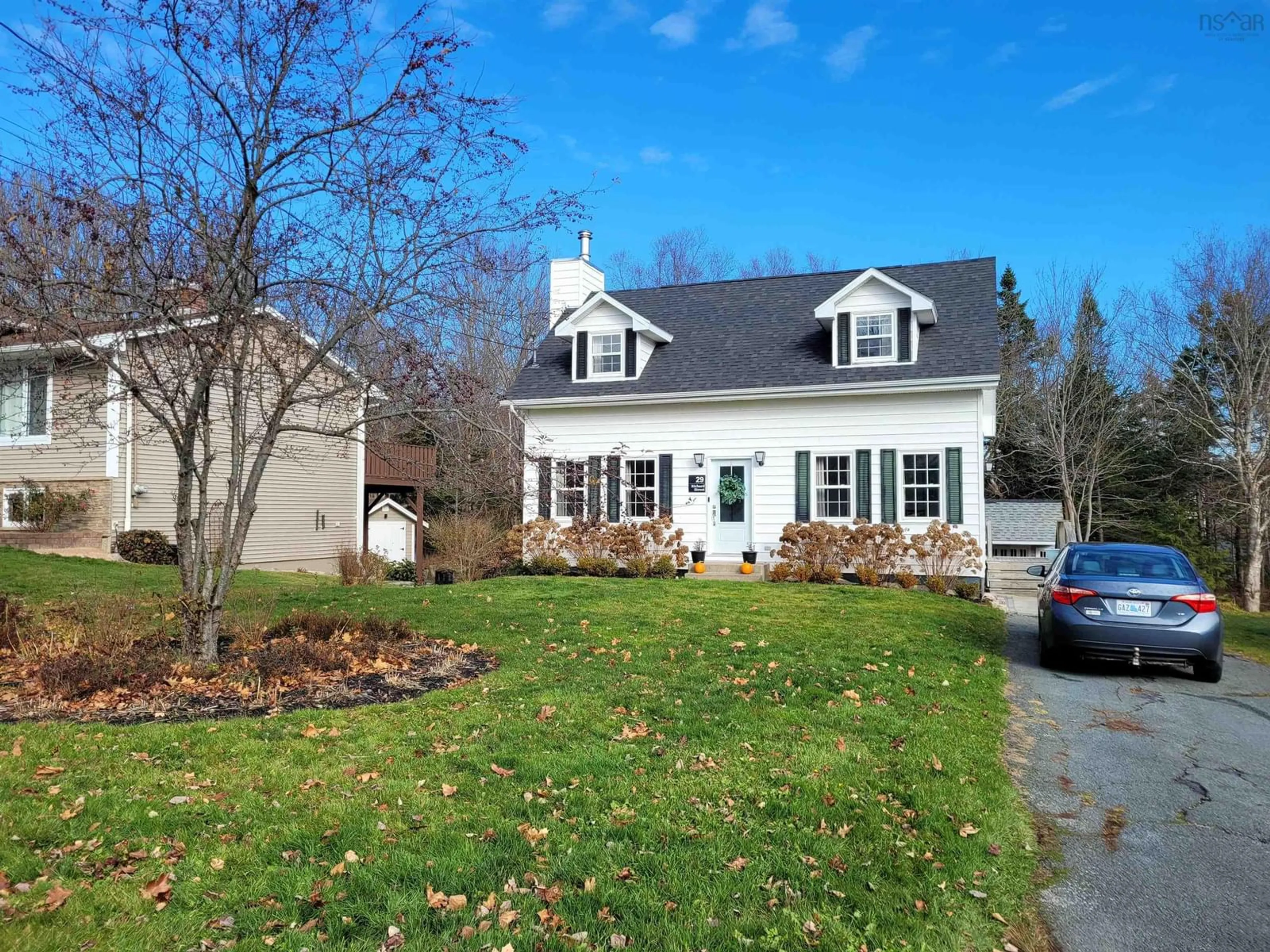 Home with vinyl exterior material, street for 29 Richard St, Timberlea Nova Scotia B3T 1J6