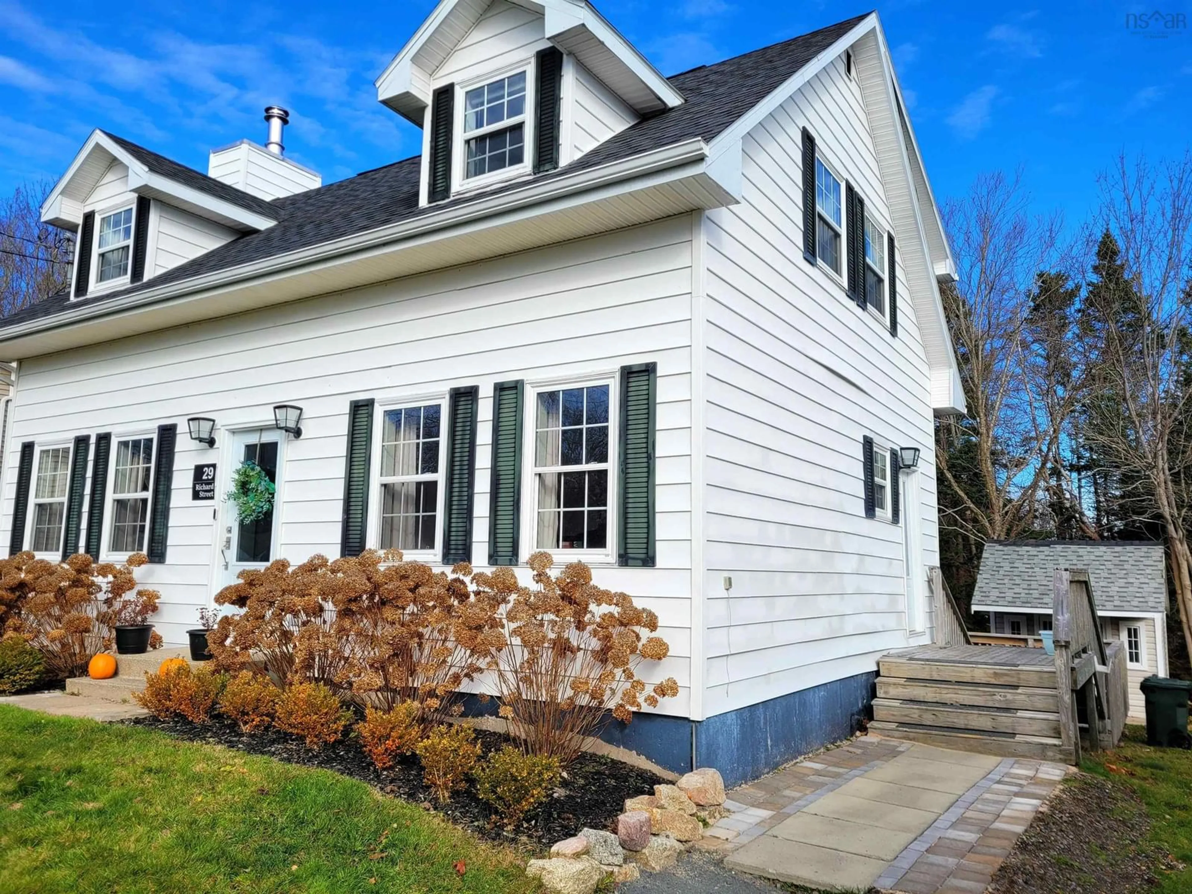 Home with vinyl exterior material, street for 29 Richard St, Timberlea Nova Scotia B3T 1J6