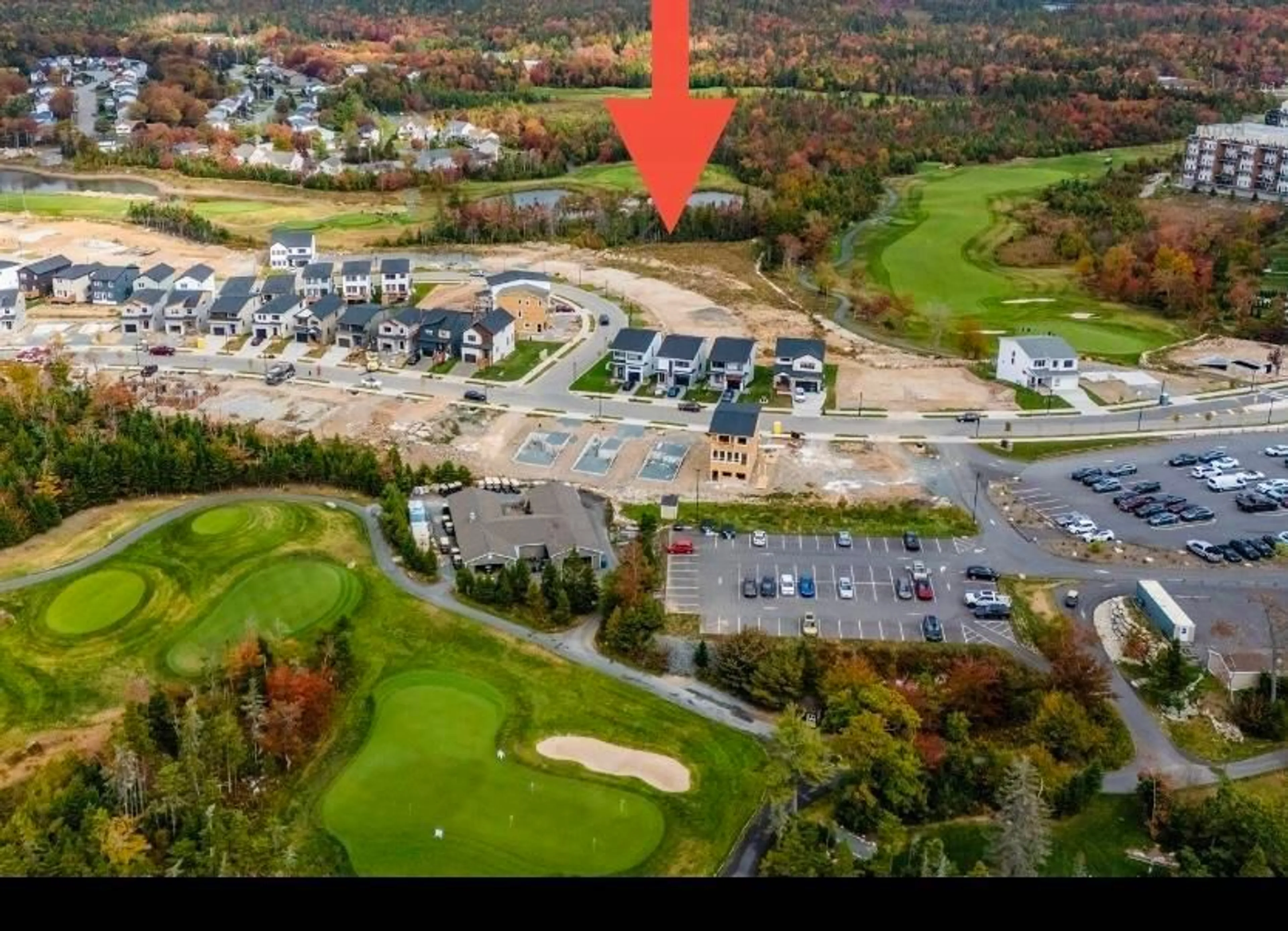 A pic from outside/outdoor area/front of a property/back of a property/a pic from drone, mountain view for 47 Provence Way #LOT 8-14, Timberlea Nova Scotia B3T 0N8