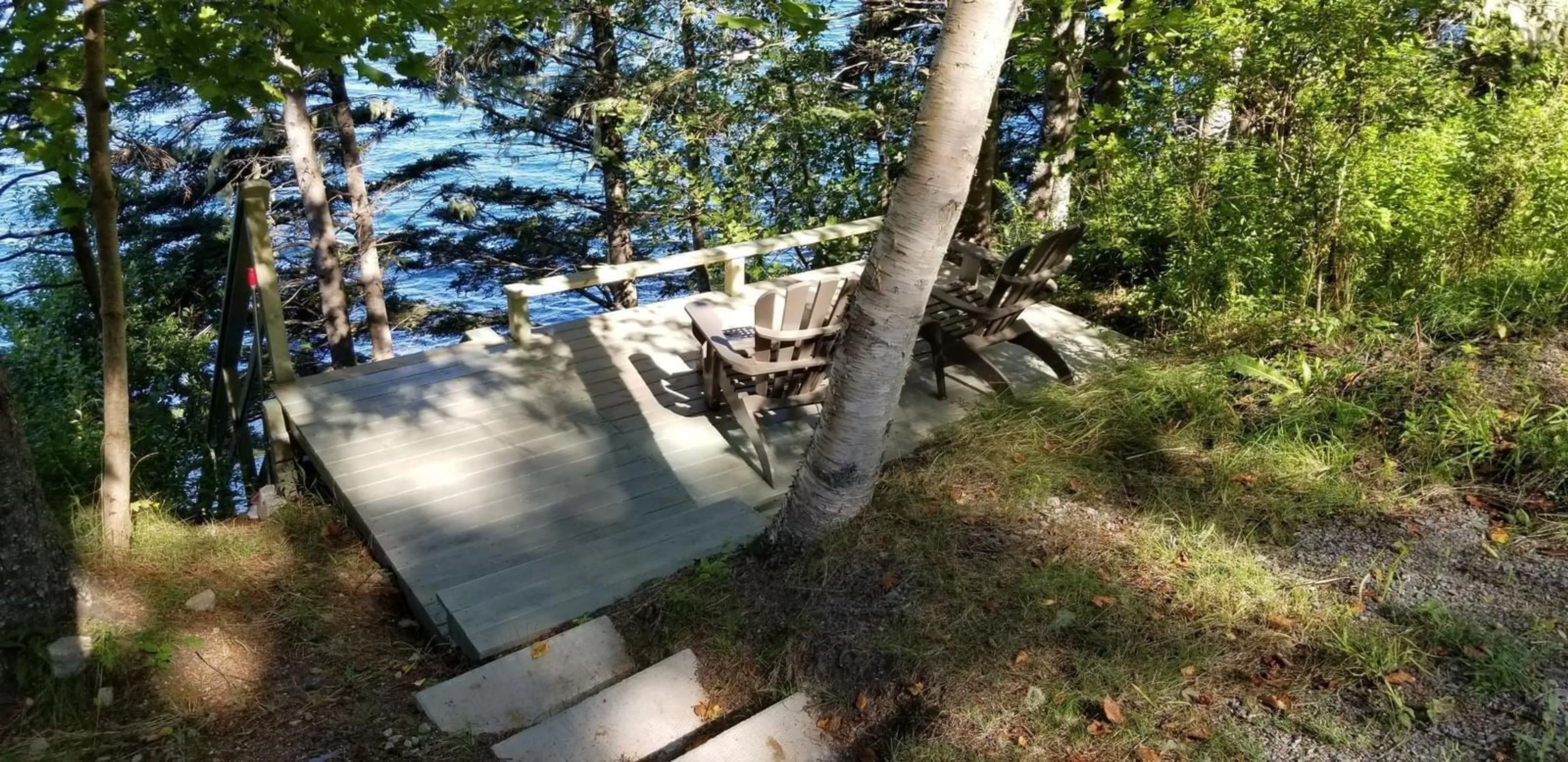 Patio, water/lake/river/ocean view for 11565 Peggys Cove Rd, Seabright Nova Scotia B3Z 2Y1