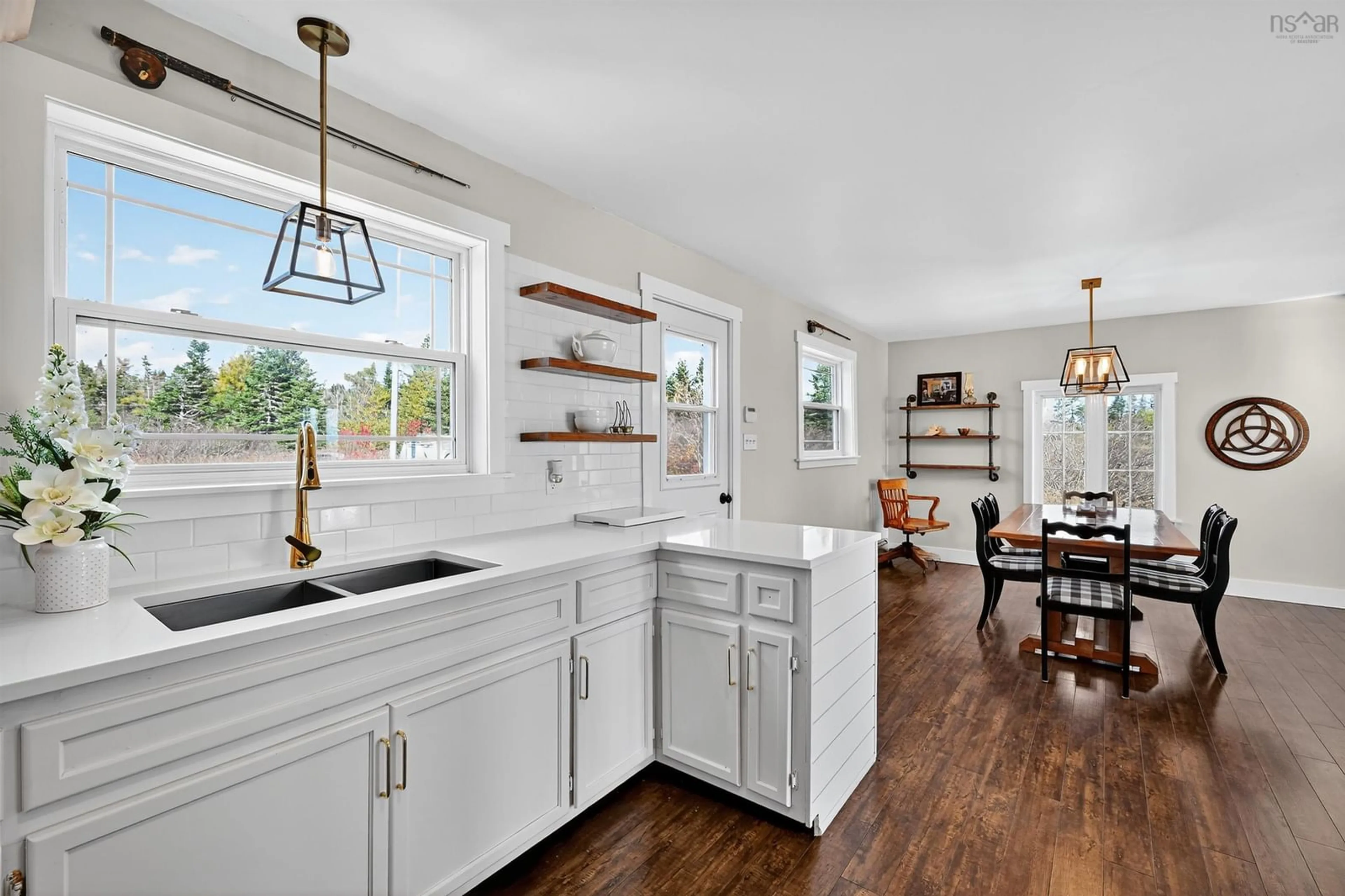 Open concept kitchen, unknown for 7715 Gabarus Highway Hwy, Gabarus Nova Scotia B1K 2A7