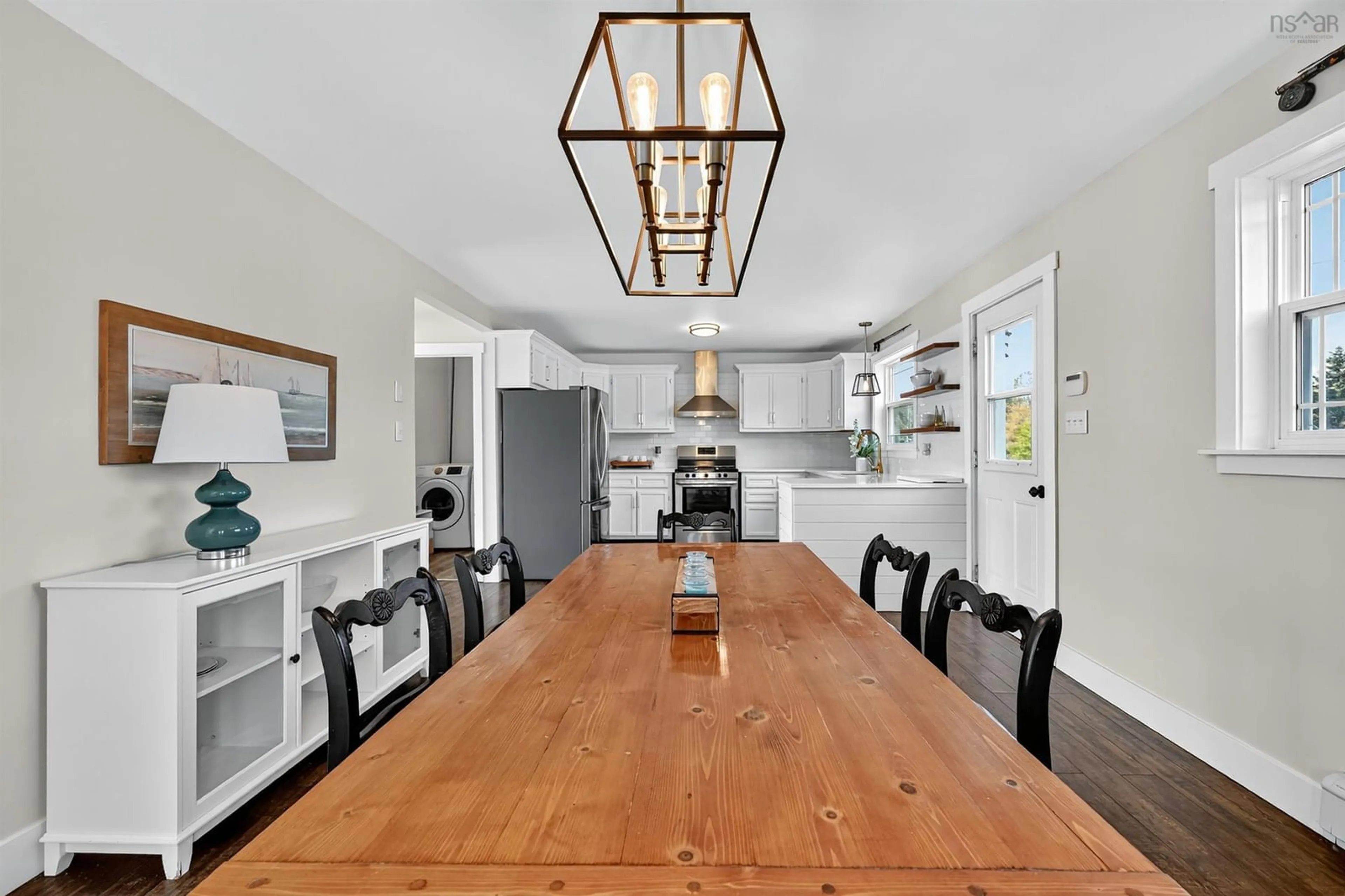 Open concept kitchen, unknown for 7715 Gabarus Highway Hwy, Gabarus Nova Scotia B1K 2A7