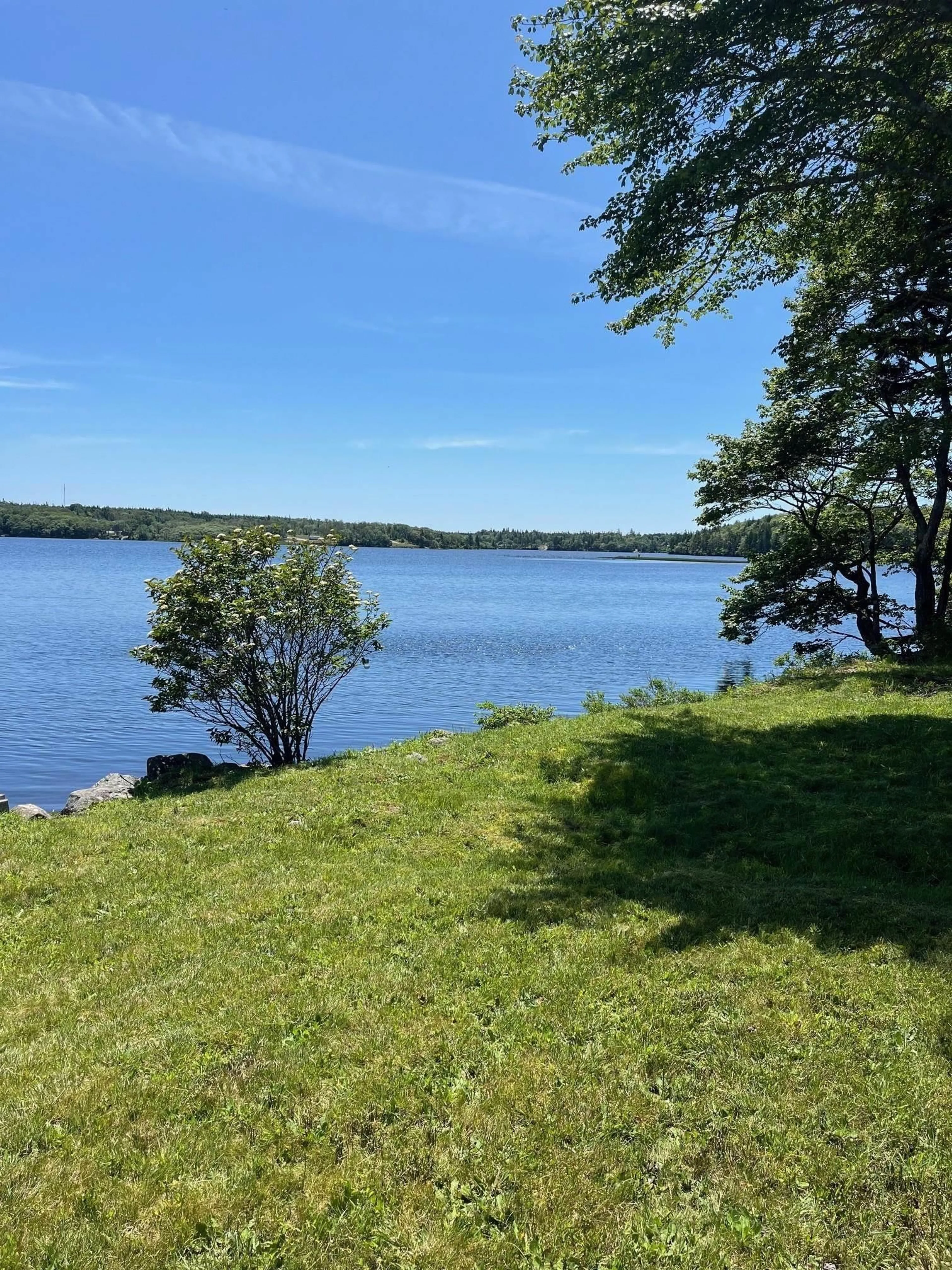 A pic from outside/outdoor area/front of a property/back of a property/a pic from drone, water/lake/river/ocean view for 252 Brushes Lane, Richmond Nova Scotia B5A 5S3