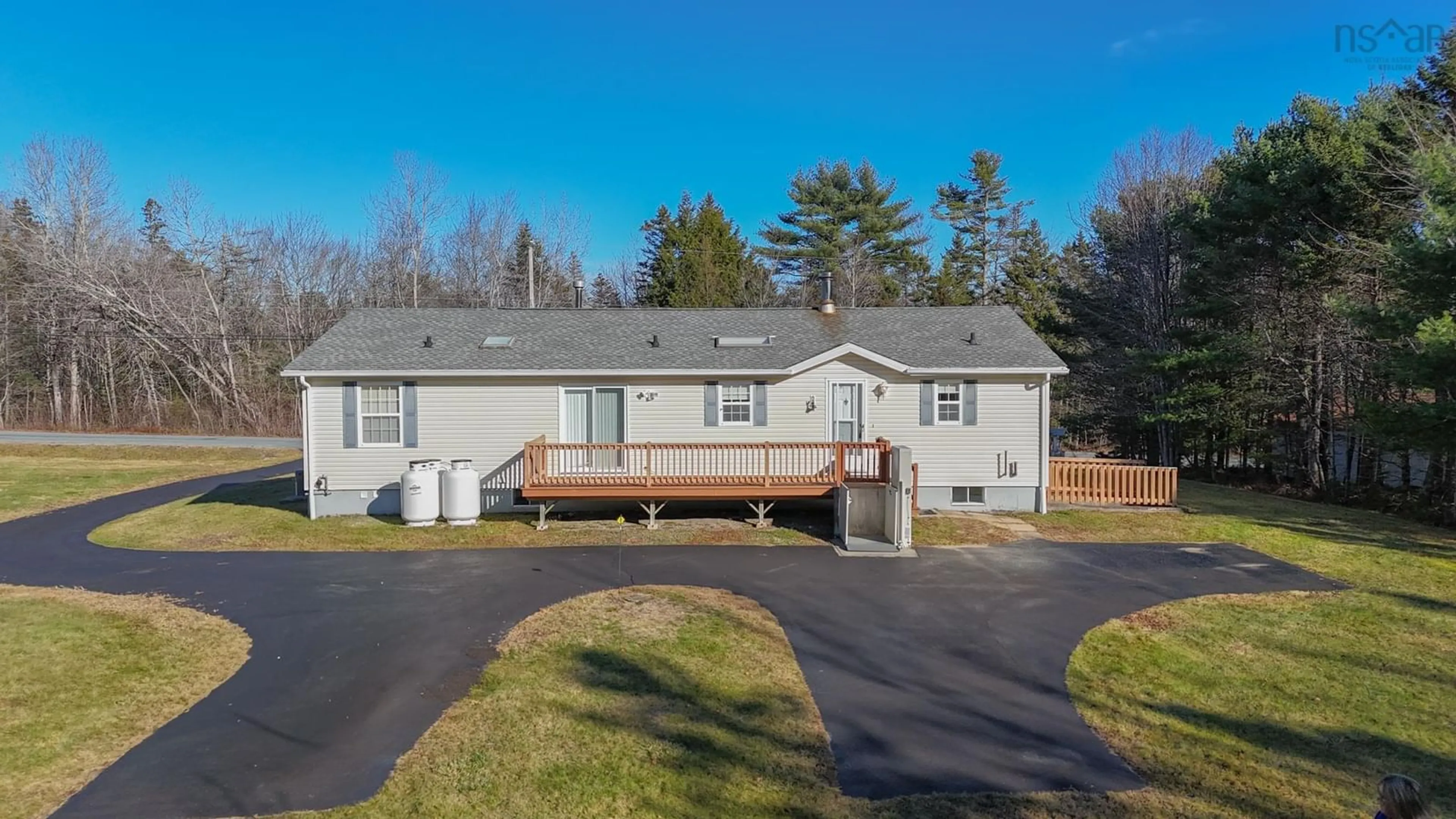 A pic from outside/outdoor area/front of a property/back of a property/a pic from drone, street for 627 Borgalds Point Rd, Chester Basin Nova Scotia B0J 1K0