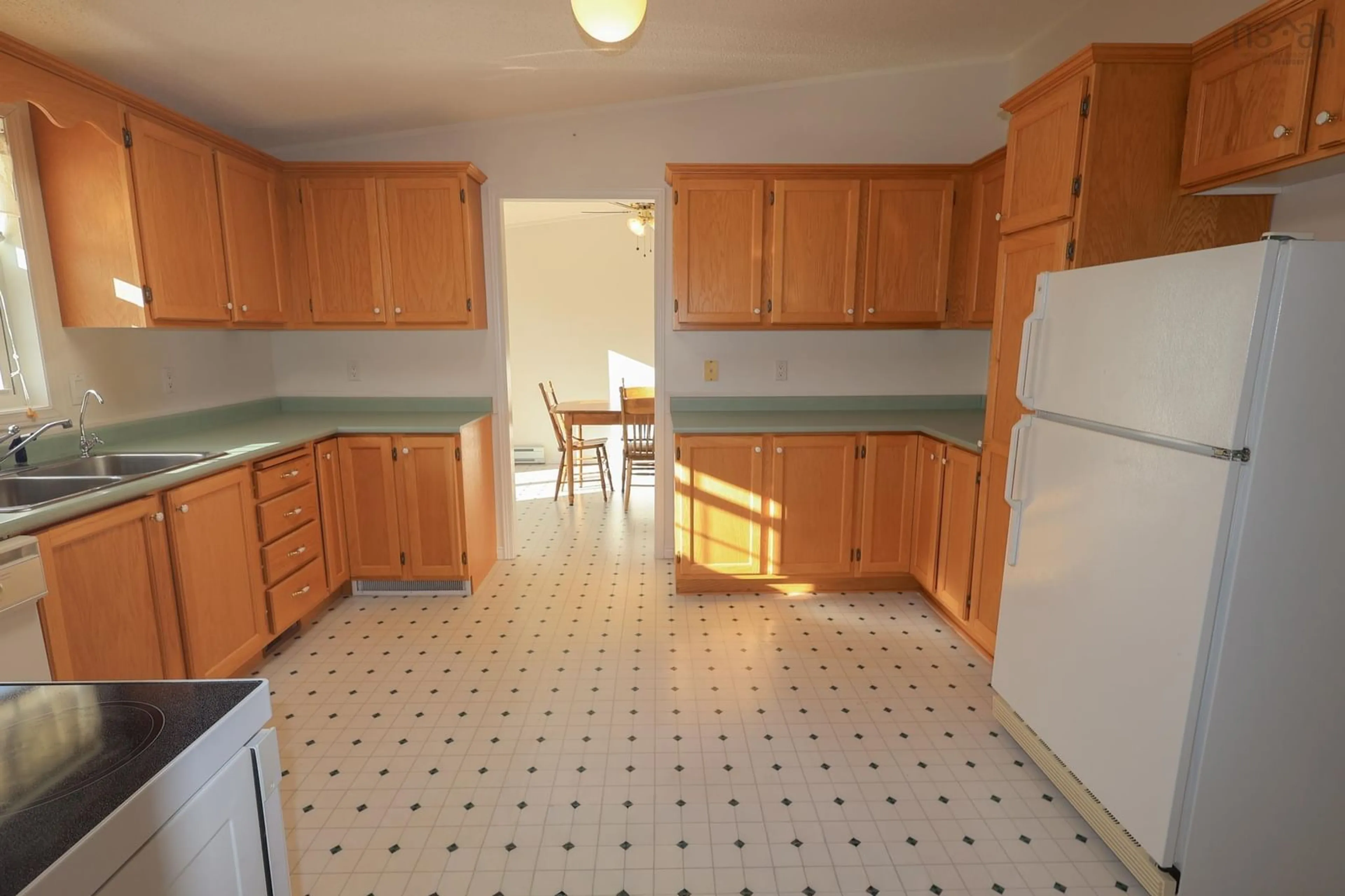 Standard kitchen, ceramic/tile floor for 627 Borgalds Point Rd, Chester Basin Nova Scotia B0J 1K0