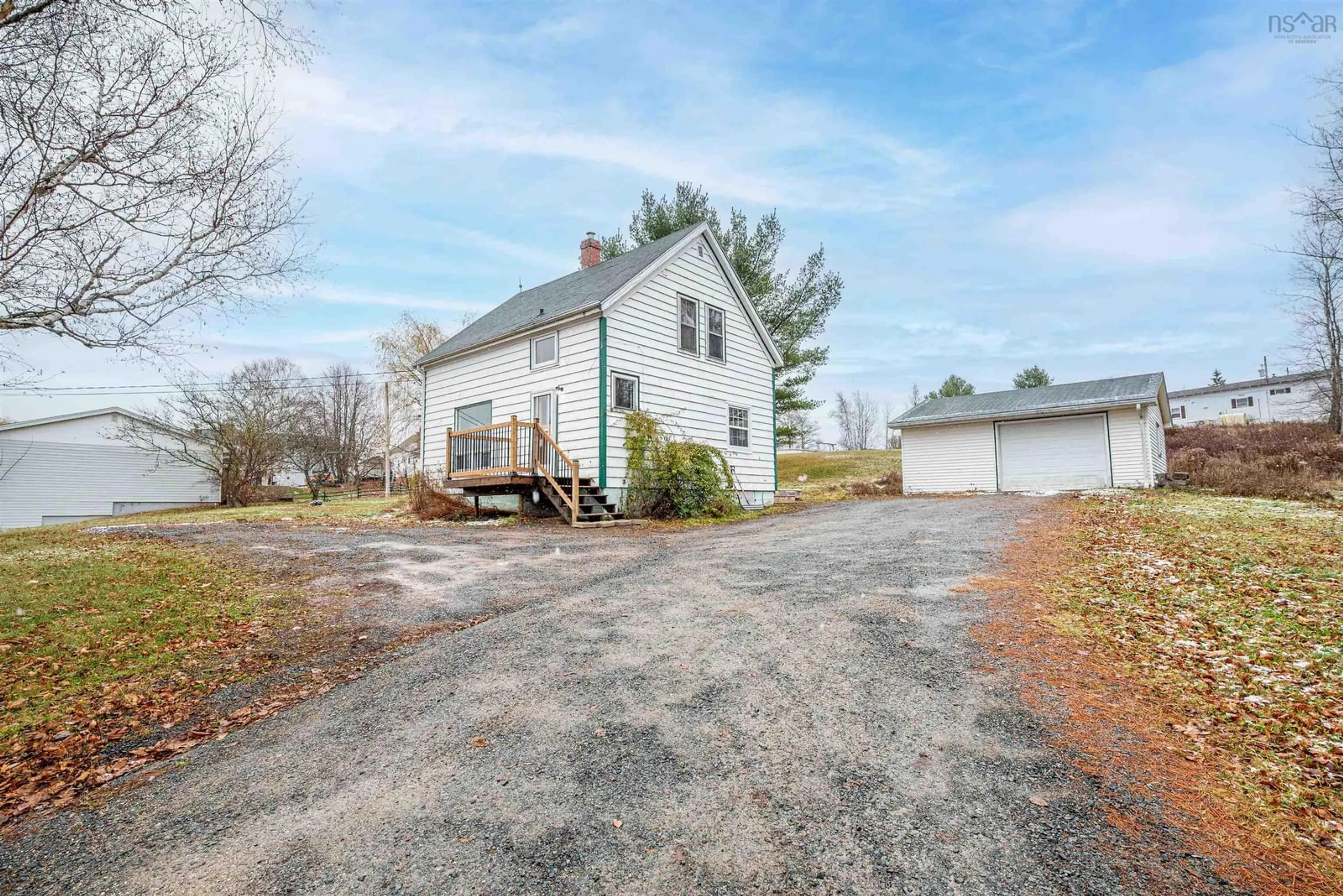 A pic from outside/outdoor area/front of a property/back of a property/a pic from drone, street for 91 Falmouth Back Rd, Falmouth Nova Scotia B0P 1P0