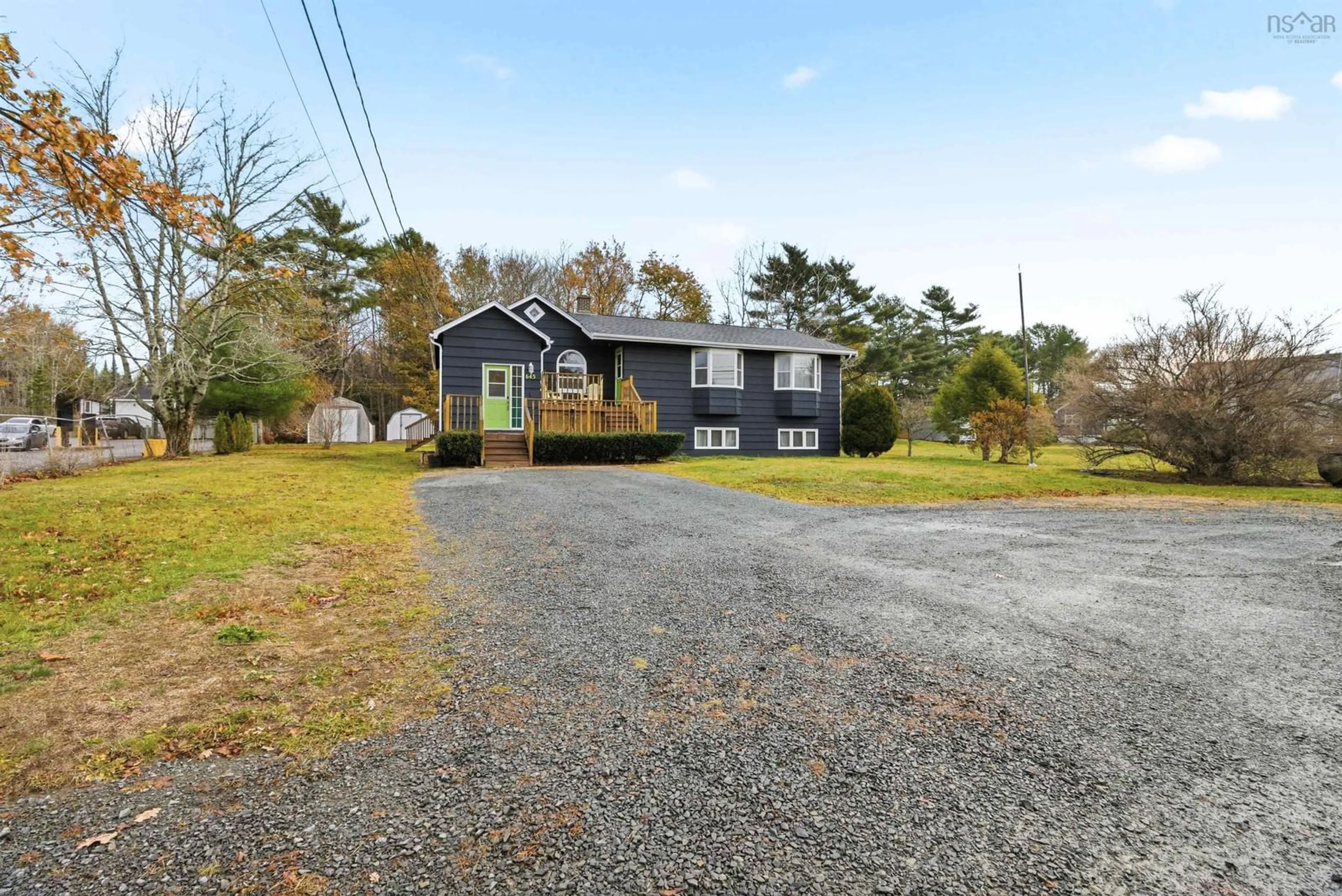 A pic from outside/outdoor area/front of a property/back of a property/a pic from drone, unknown for 643 Highway 1, Mount Uniacke Nova Scotia B0N 1Z0