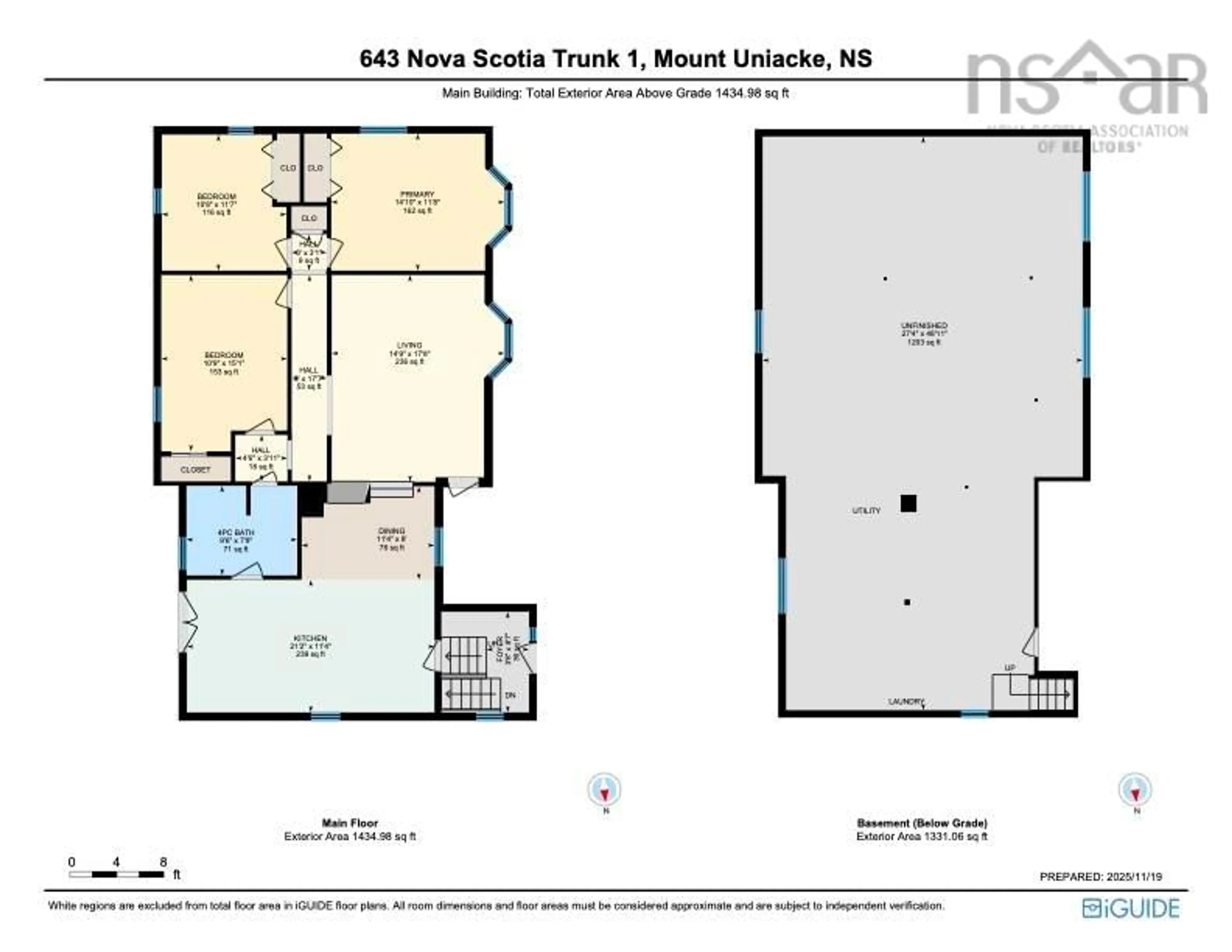 Floor plan for 643 Highway 1, Mount Uniacke Nova Scotia B0N 1Z0