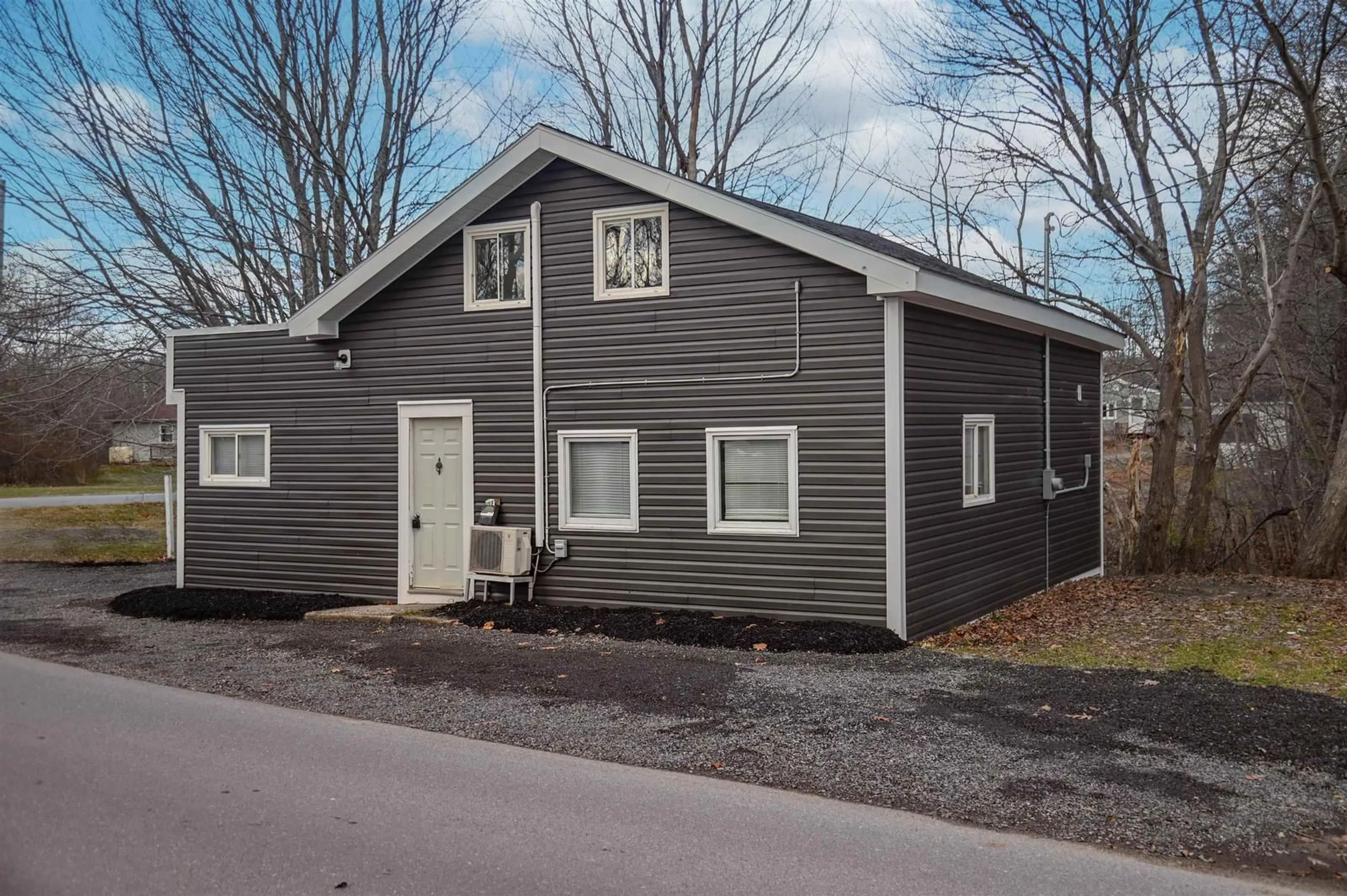 Home with vinyl exterior material, street for 1359 Sanford Road, North Kentville Nova Scotia B4N 3B7