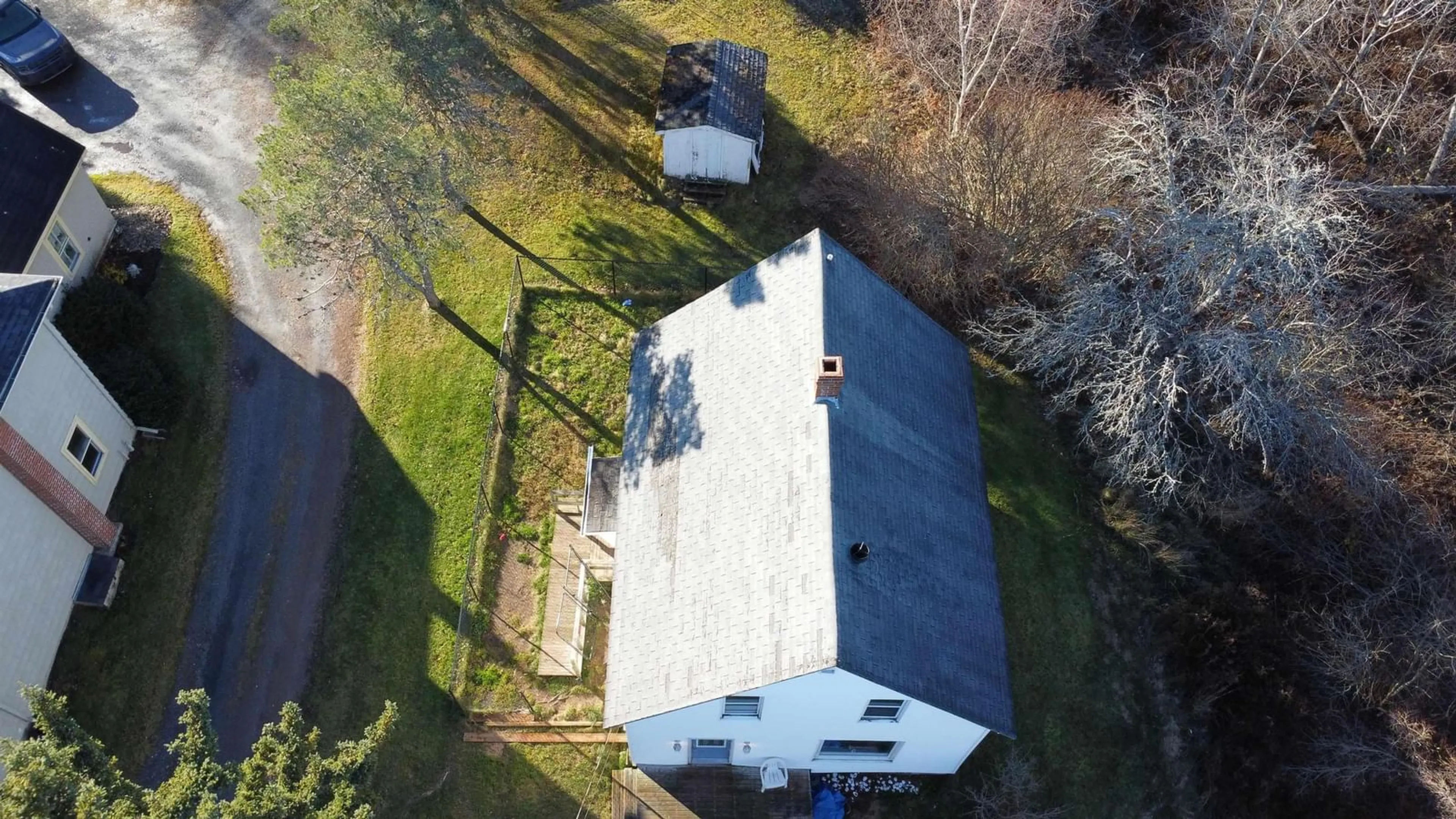 A pic from outside/outdoor area/front of a property/back of a property/a pic from drone, building for 19 Ash Rd, Thorburn Nova Scotia B0K 1W0
