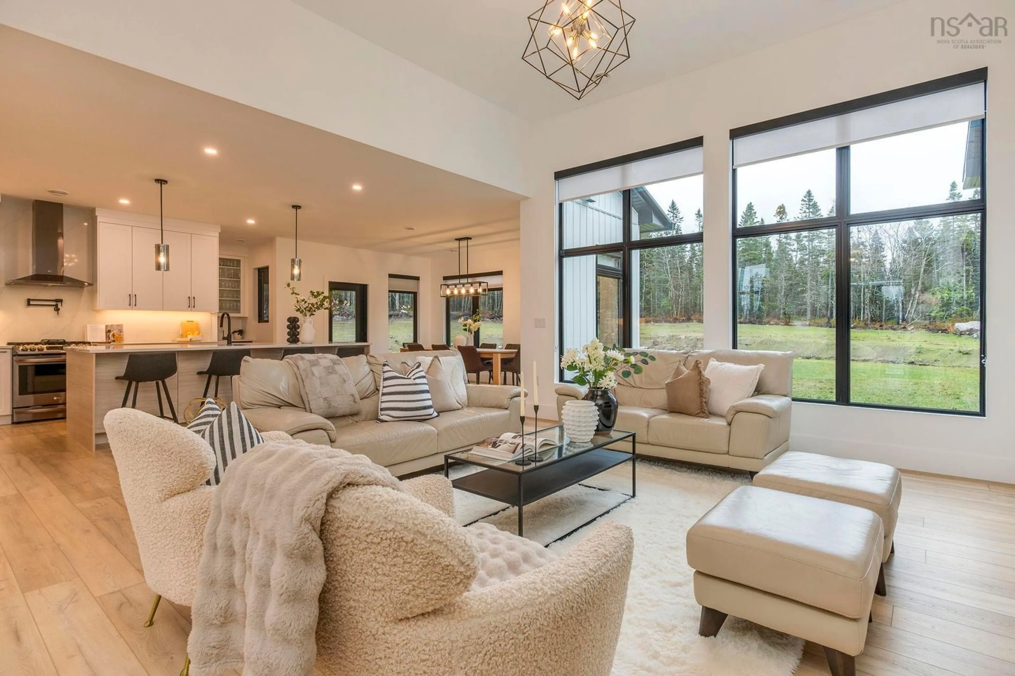 Living room with furniture, unknown for 64 Shady Vista Dr, Hatchet Lake Nova Scotia B3T 1V4