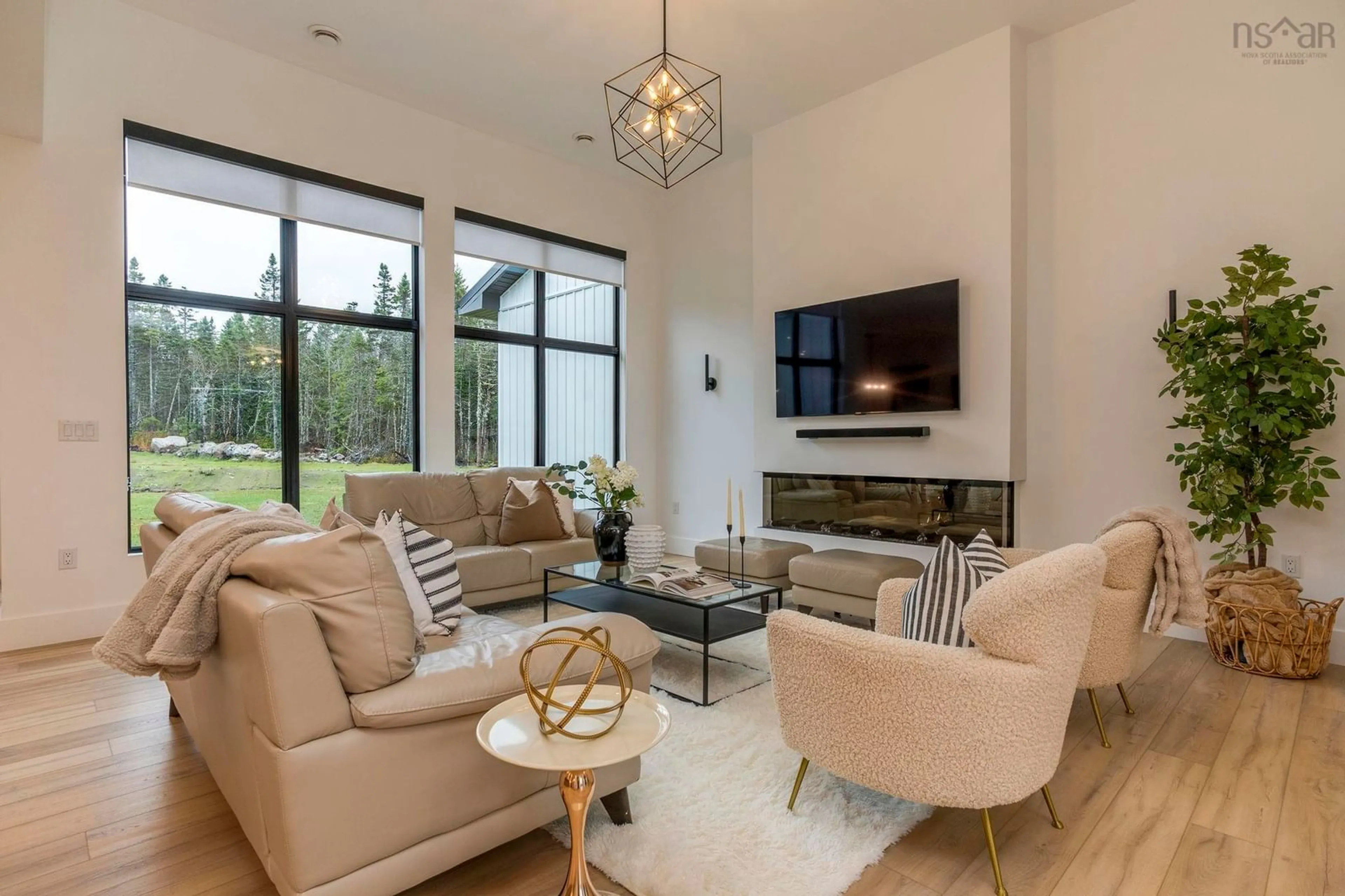 Living room with furniture, unknown for 64 Shady Vista Dr, Hatchet Lake Nova Scotia B3T 1V4