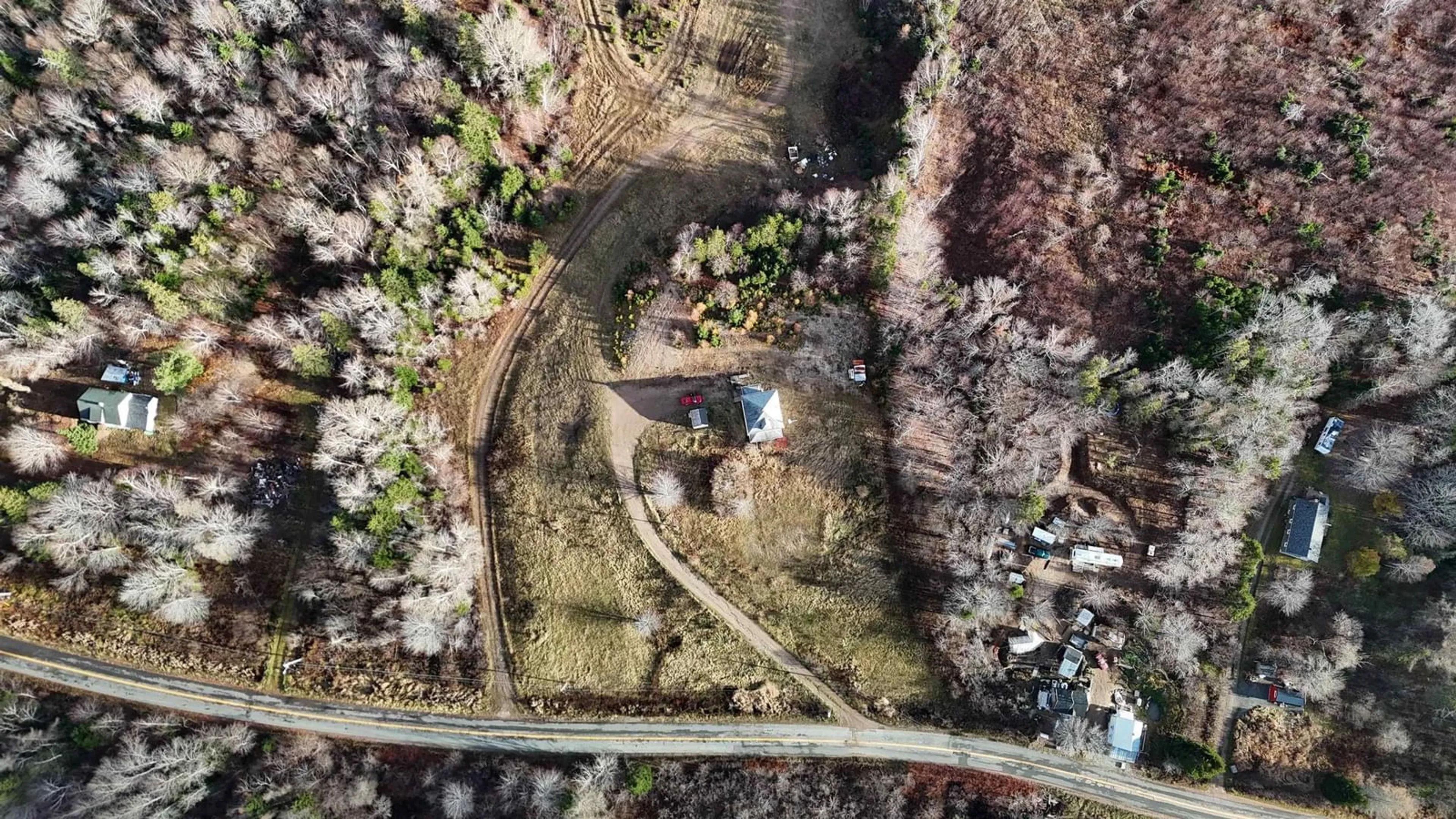 A pic from outside/outdoor area/front of a property/back of a property/a pic from drone, street for 110 Big Brook Rd, West Bay Road Nova Scotia B0E 3L0