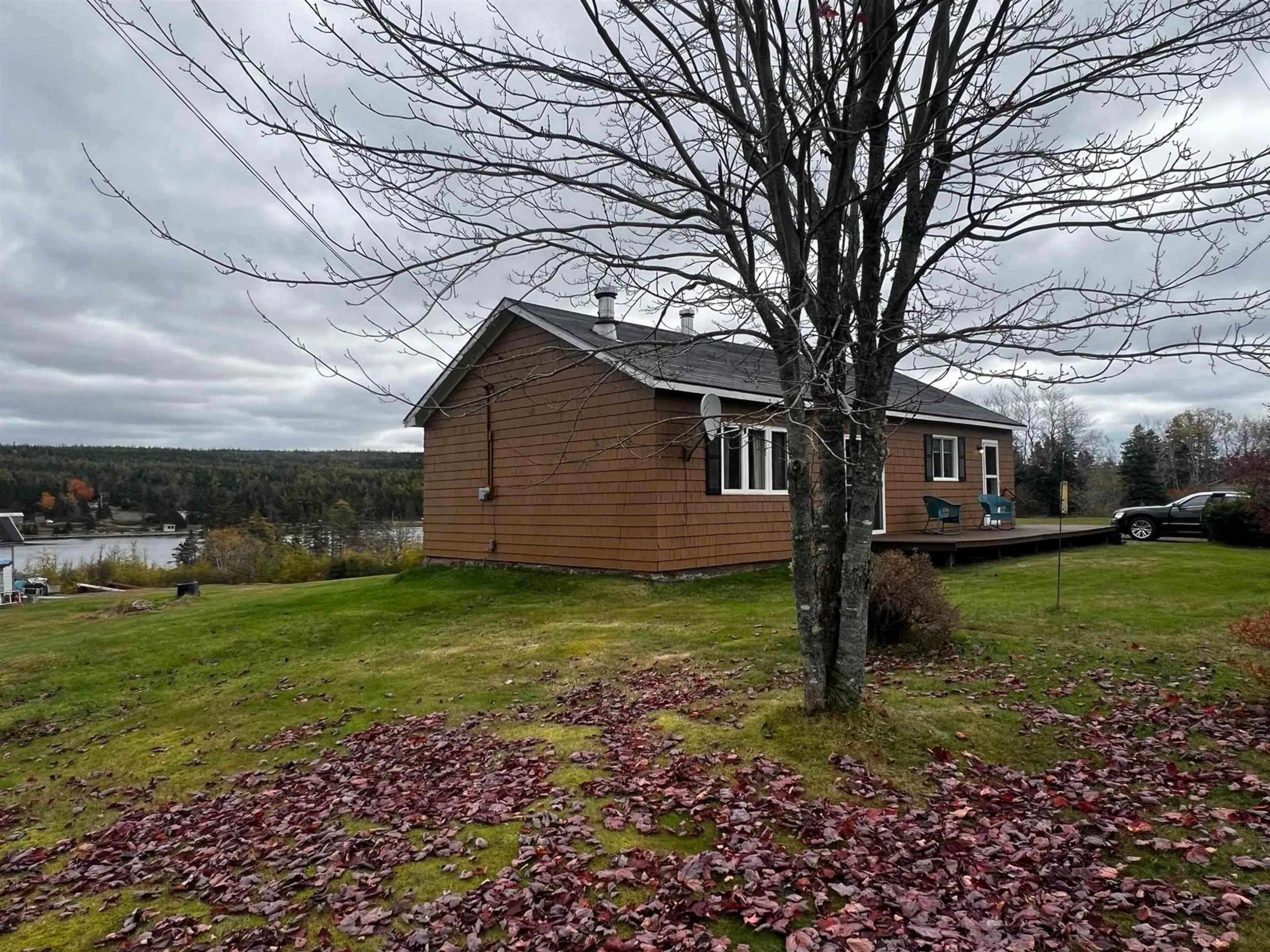 A pic from outside/outdoor area/front of a property/back of a property/a pic from drone, unknown for 13611 316 Hwy, Isaacs Harbour North Nova Scotia B0H 1S0