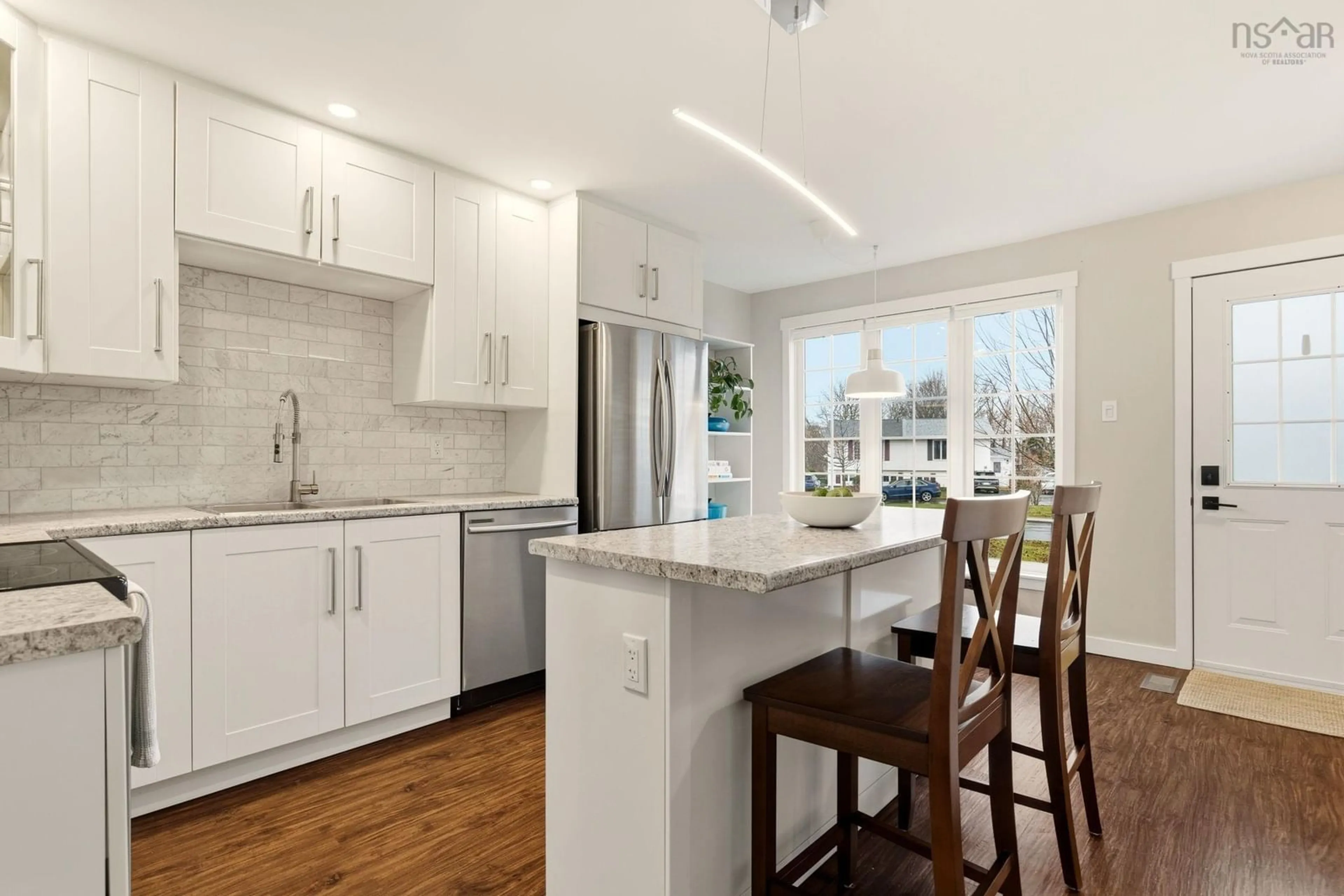 Open concept kitchen, unknown for 19 Cockburn Crt, Lower Sackville Nova Scotia B4C 1K4