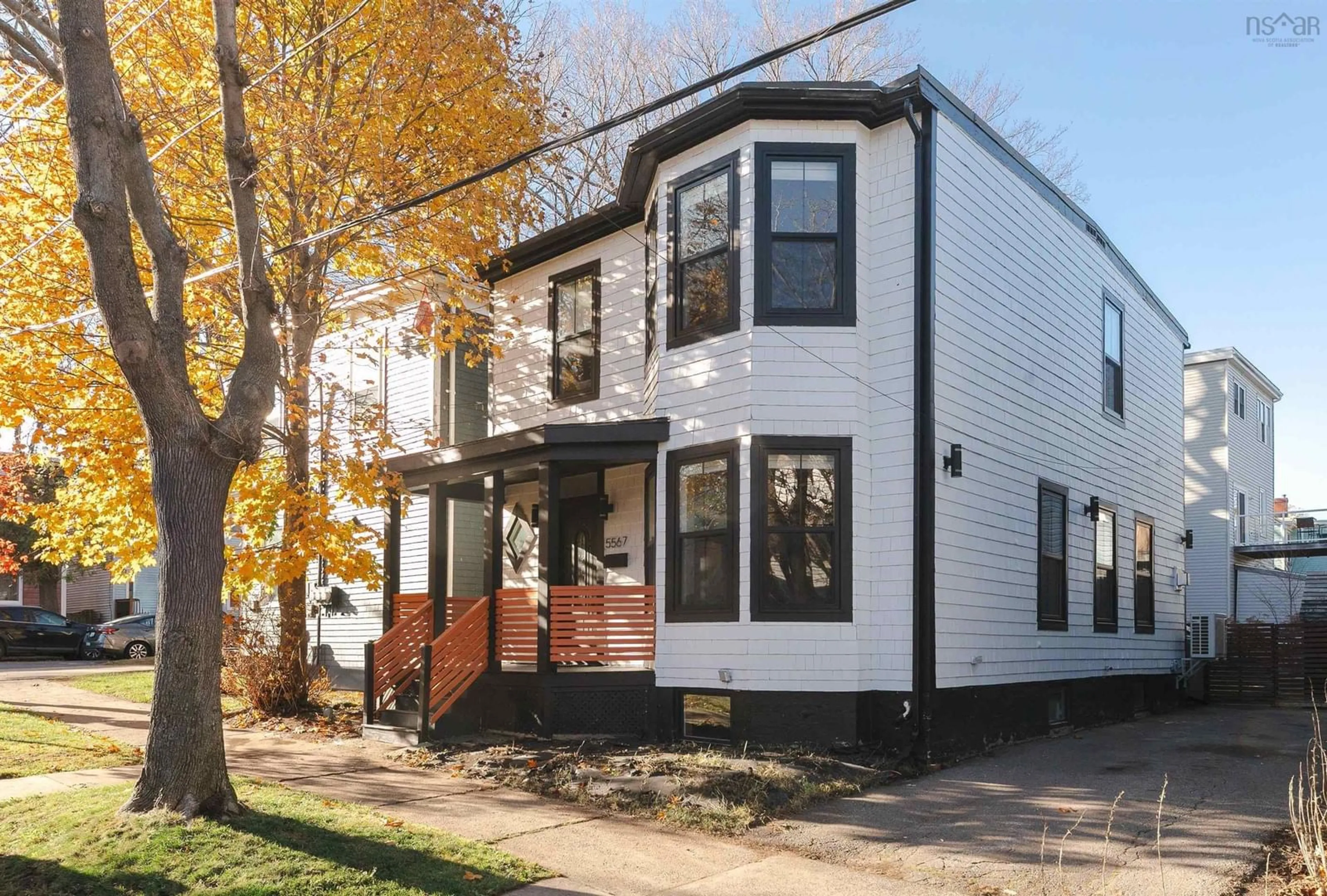 Home with brick exterior material, street for 5567 Black St, Halifax Nova Scotia B3K 1P8