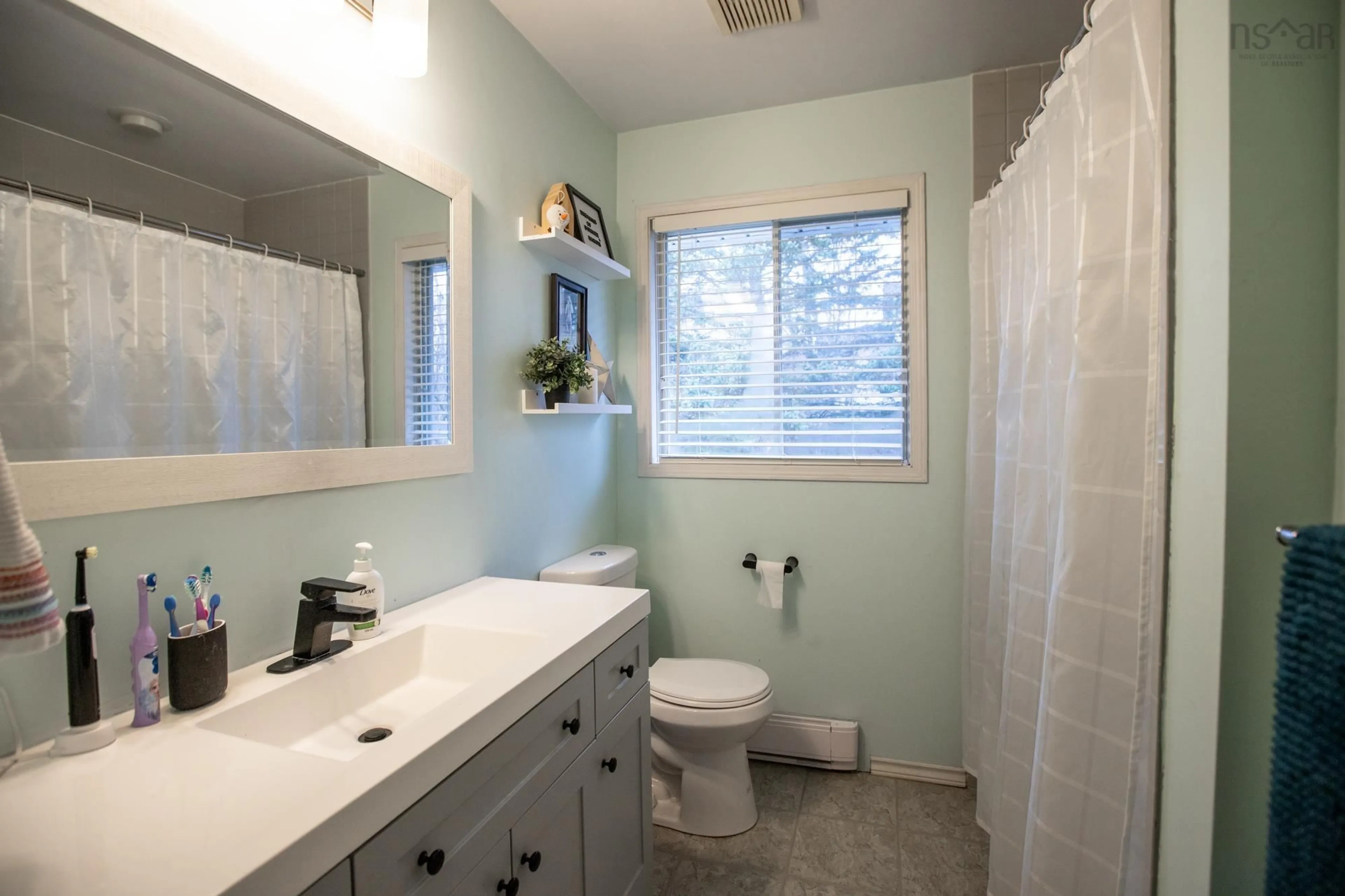 Standard bathroom, ceramic/tile floor for 62 Trundle Cres, Middle Sackville Nova Scotia B4E 2X2