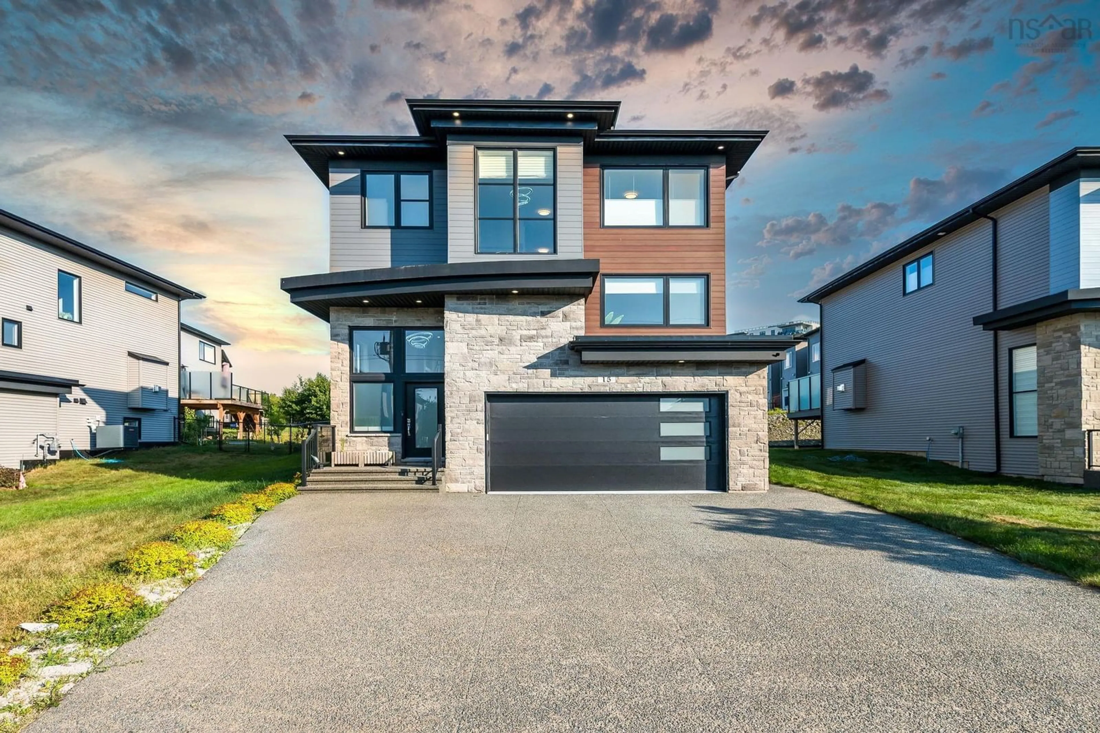 Home with brick exterior material, street for 15 Theresa Mcneil Grove, Halifax Nova Scotia B3M 0K3