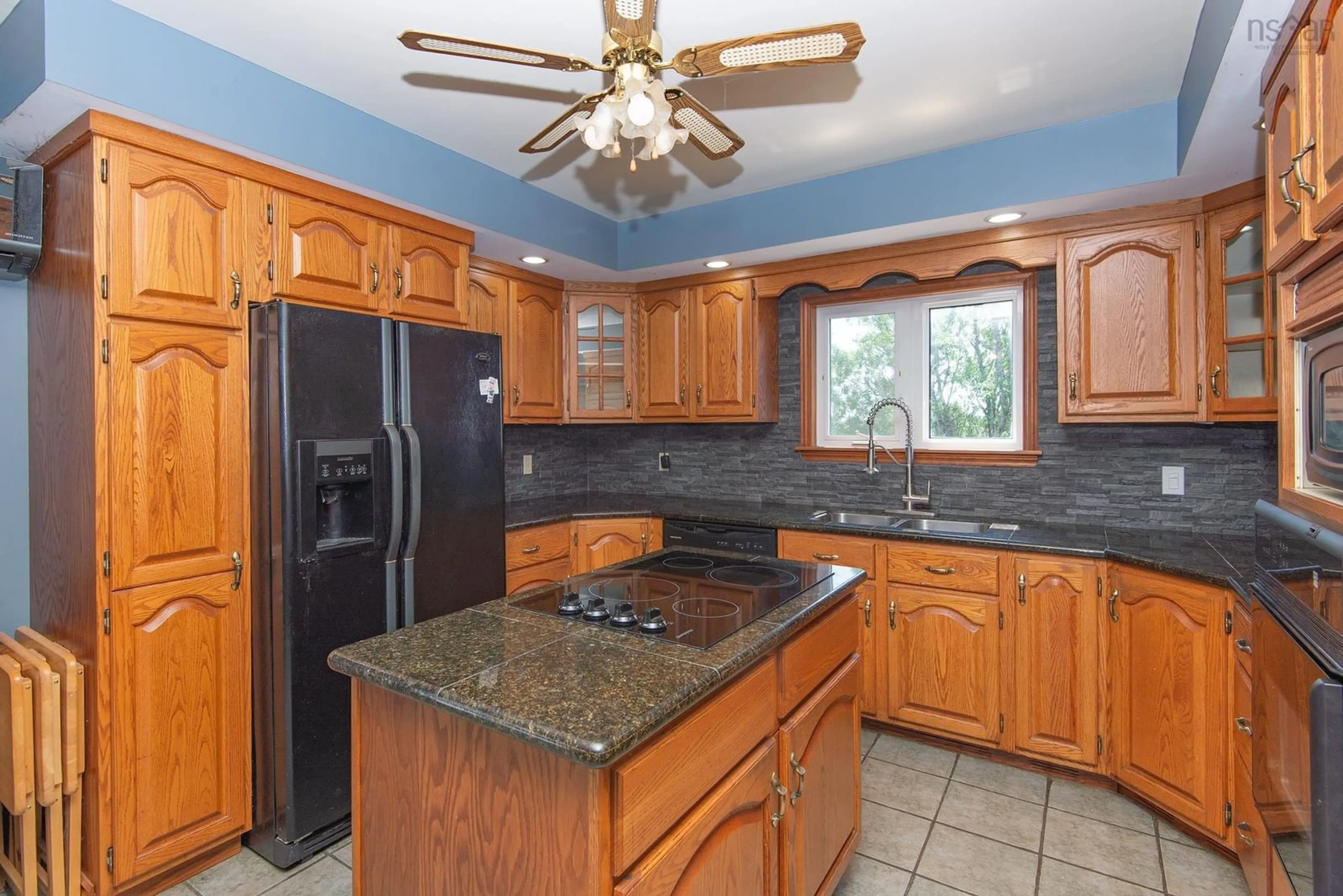 Standard kitchen, ceramic/tile floor for 343 Peter Dugas Rd, Meteghan Nova Scotia B0W 2J0