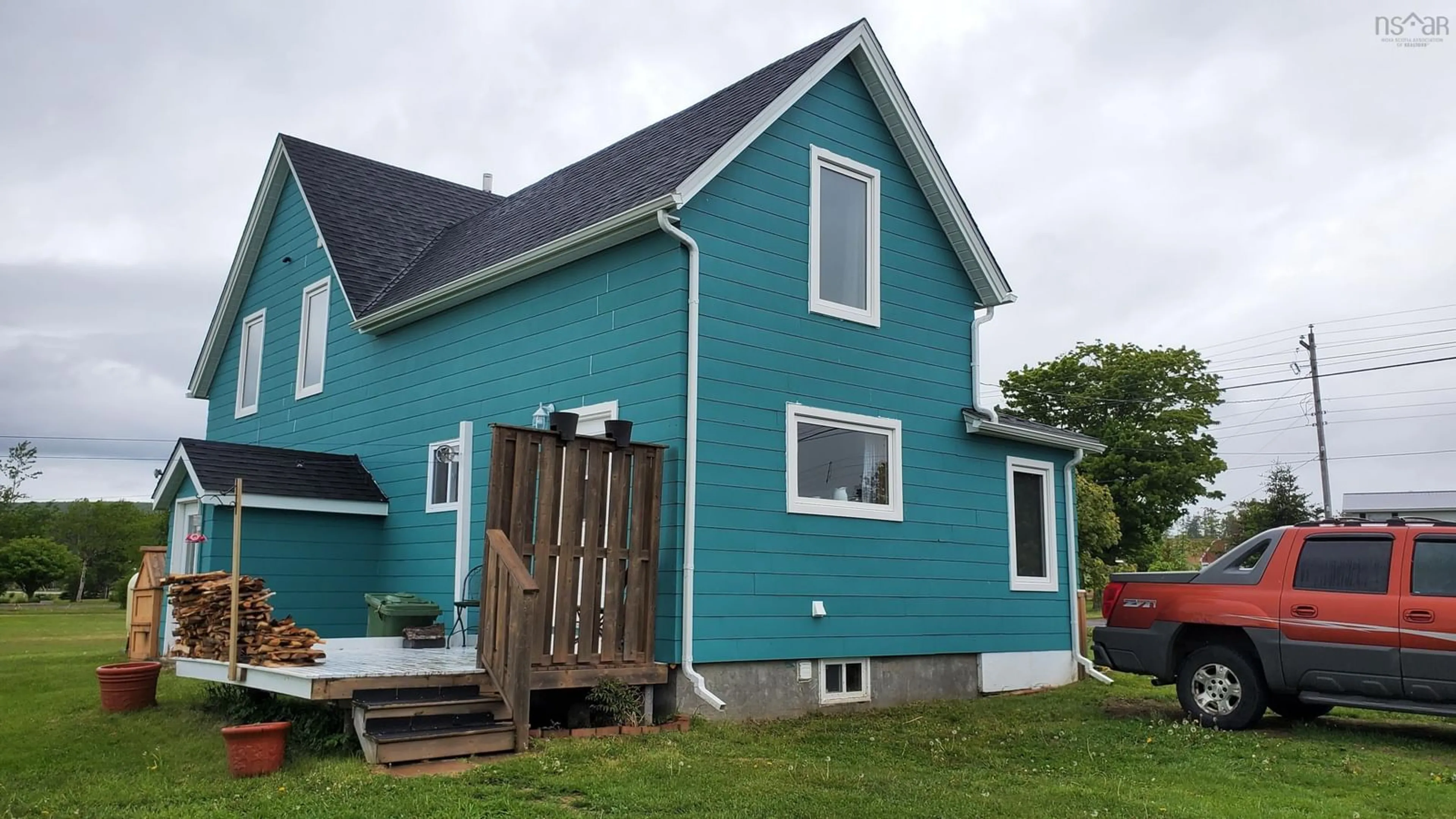 Home with vinyl exterior material, building for 3498 209 Hwy, Advocate Harbour Nova Scotia B0M 1S0