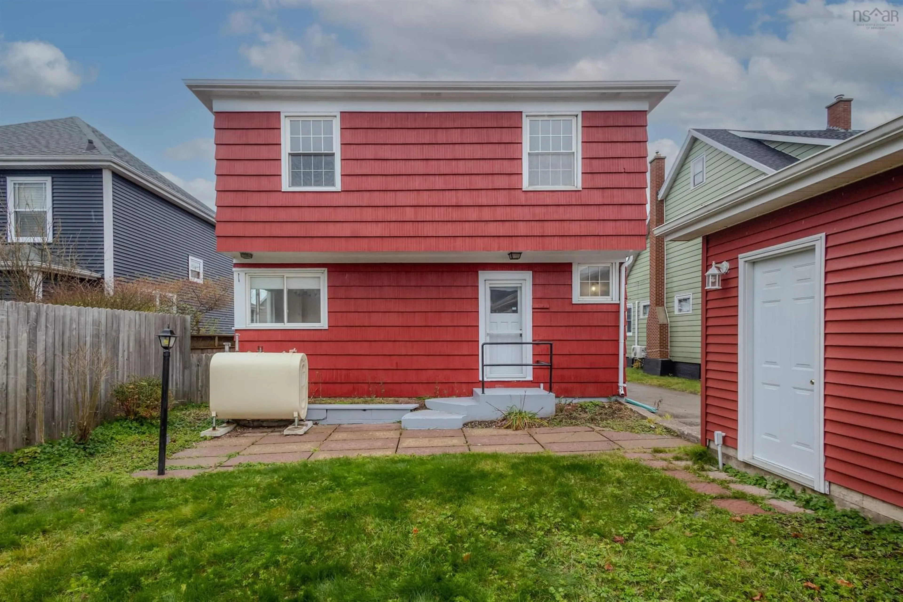 Home with vinyl exterior material, street for 57 Catherine St, Glace Bay Nova Scotia B1A 2J8
