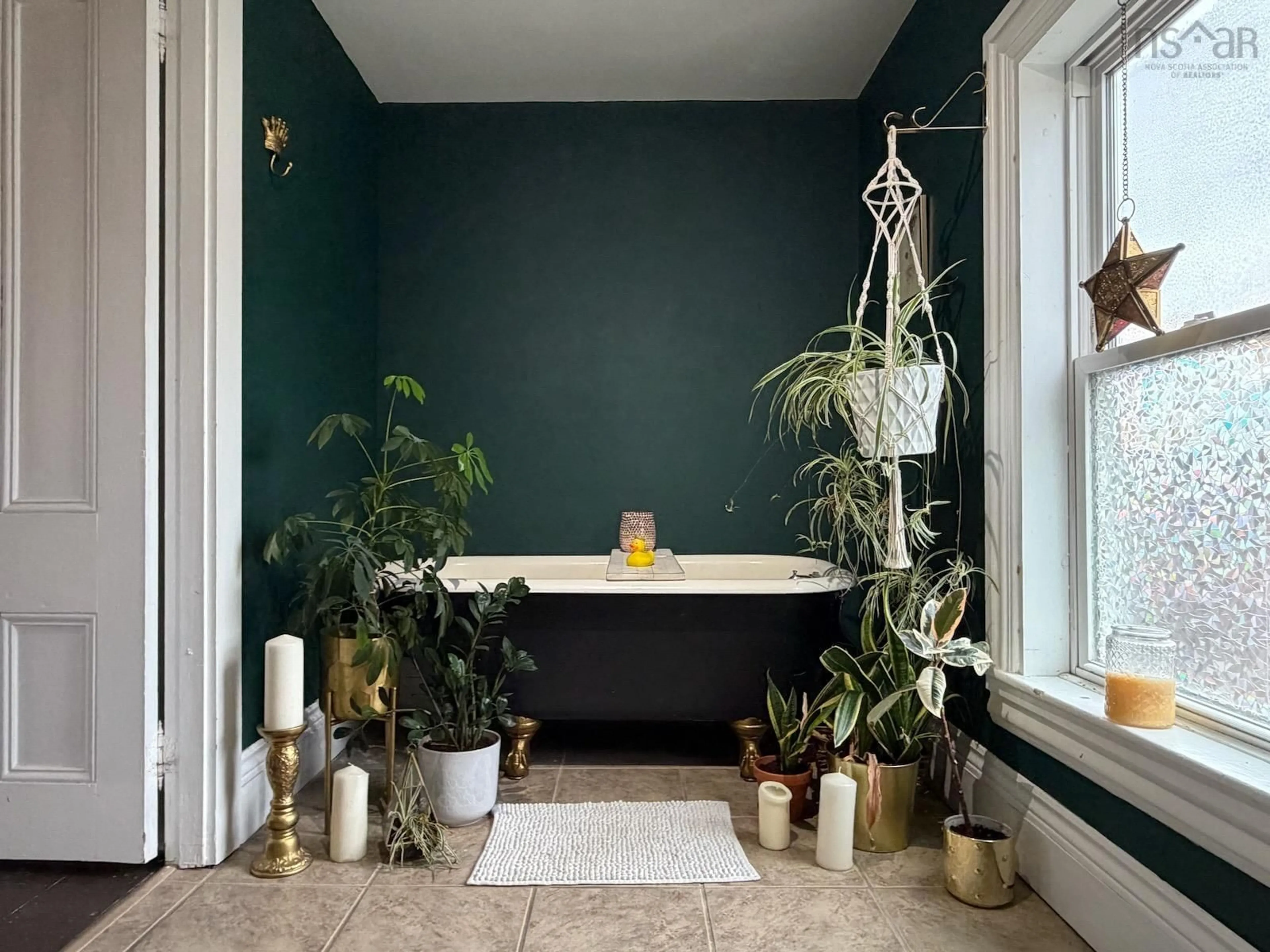 Contemporary bathroom, ceramic/tile floor for 156 Main Shore Rd, Milton Highlands Nova Scotia B5A 5H1