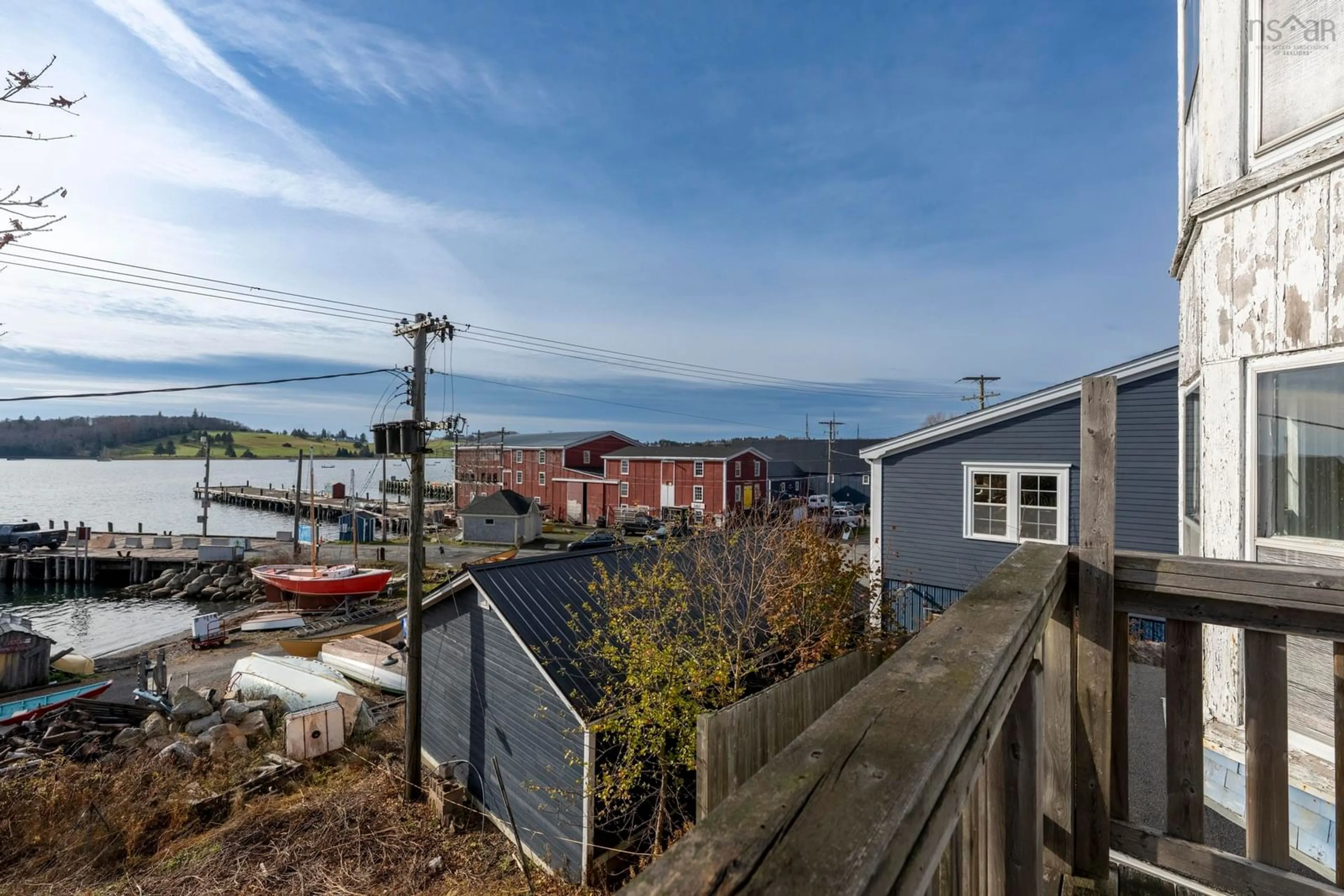 A pic from outside/outdoor area/front of a property/back of a property/a pic from drone, mountain view for 200 Montague St, Lunenburg Nova Scotia B0J 2C0