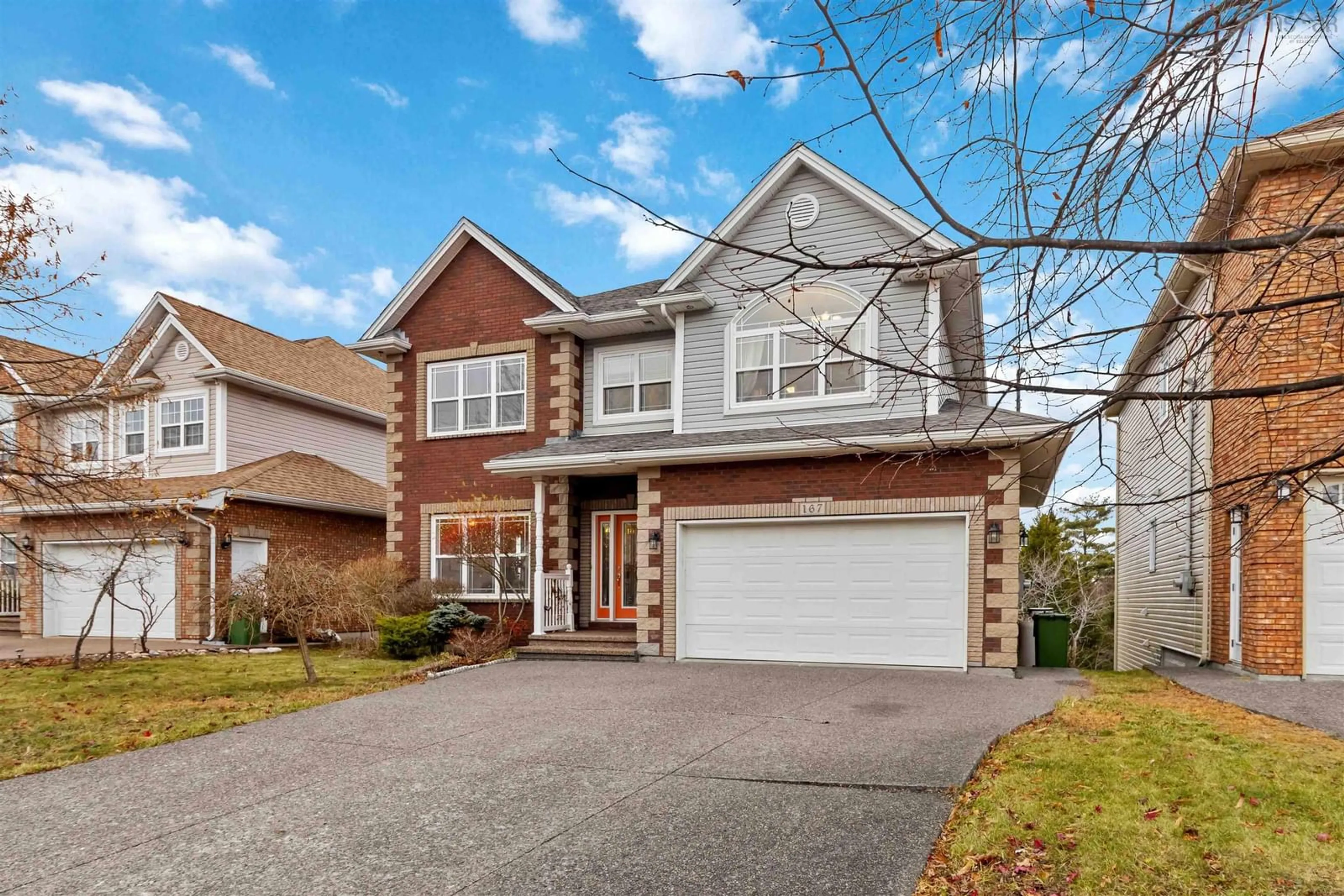 Home with brick exterior material, street for 167 Ravines Dr, Bedford Nova Scotia B4A 0B8