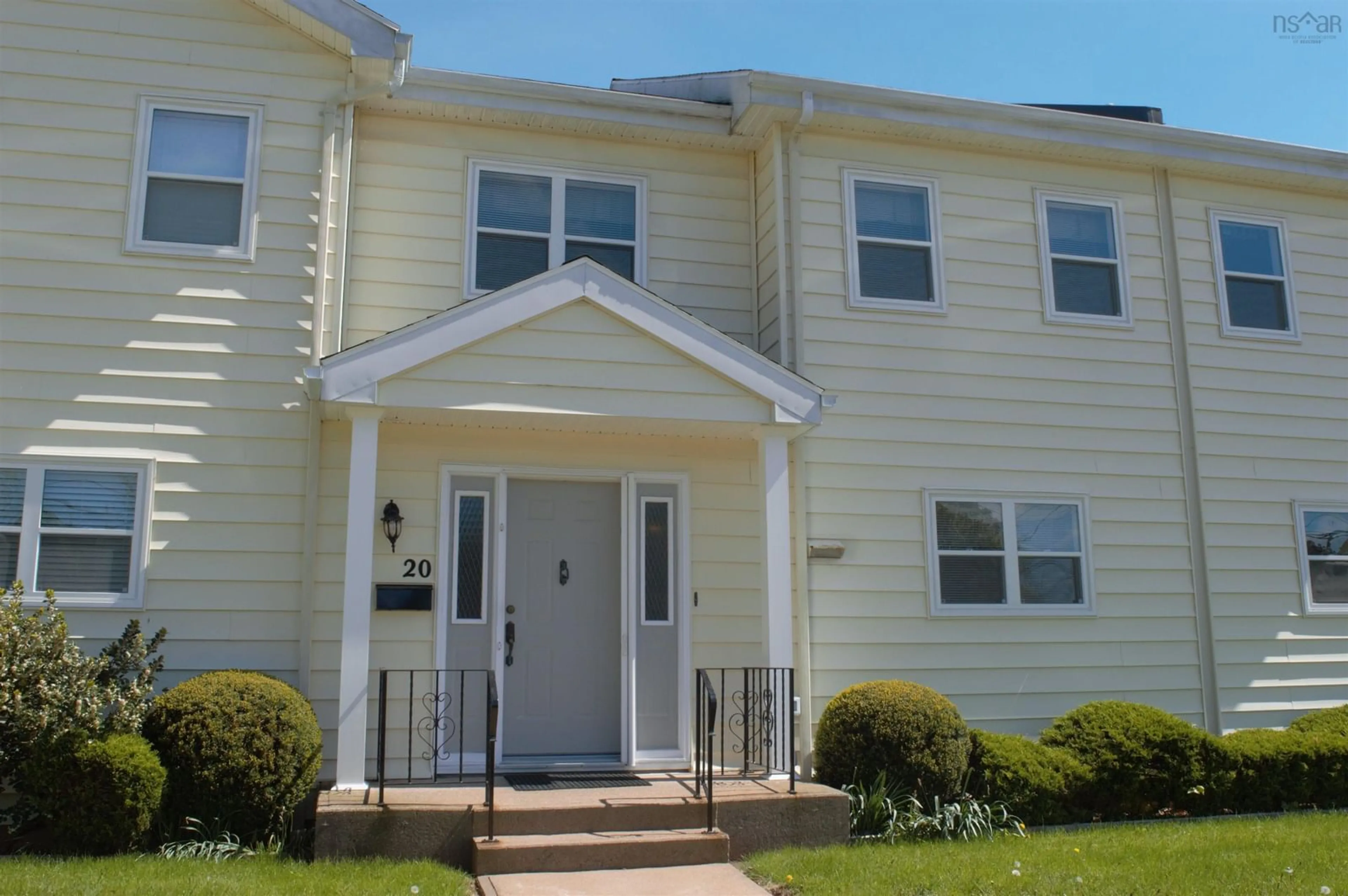 Home with vinyl exterior material, street for 20 Connaught Ave #3, Middleton Nova Scotia B0S 1P0