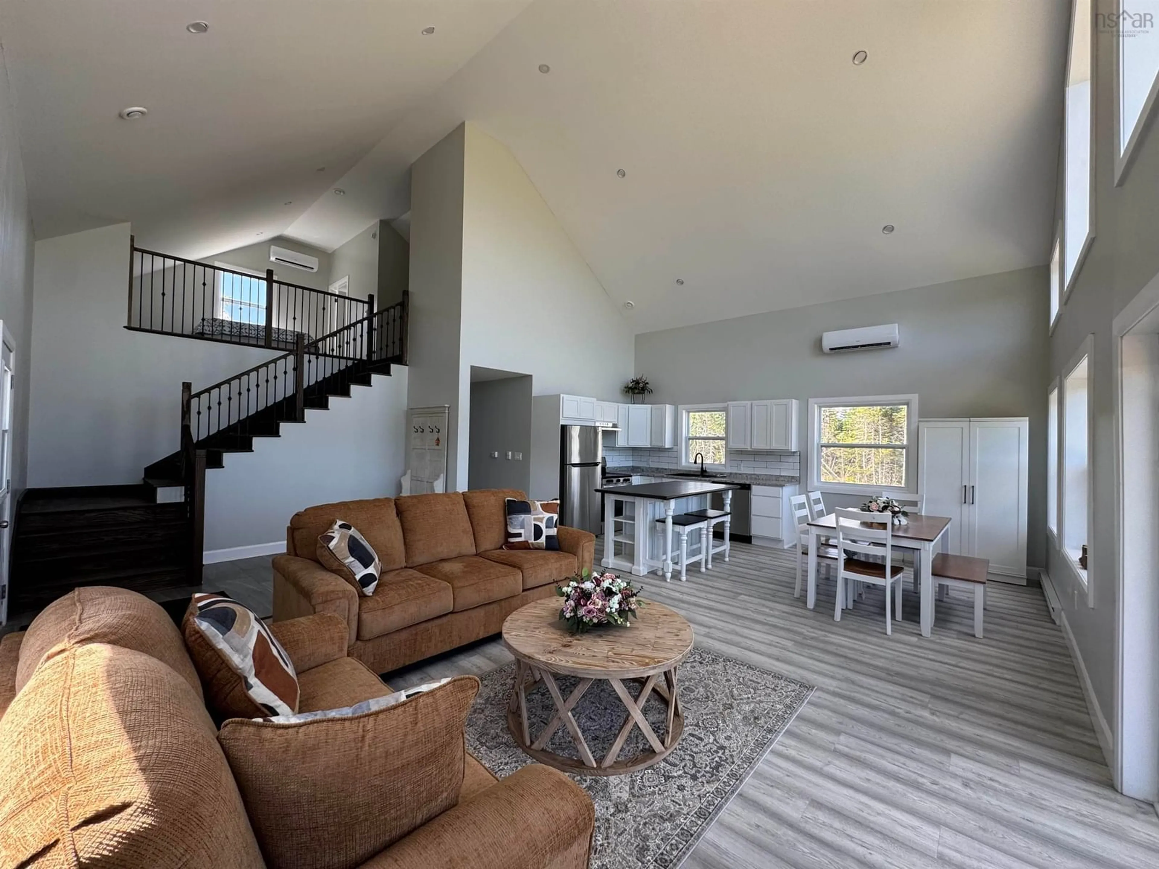 Living room with furniture, unknown for 36 Brewer Dr, Mira Gut Nova Scotia B1K 2W4